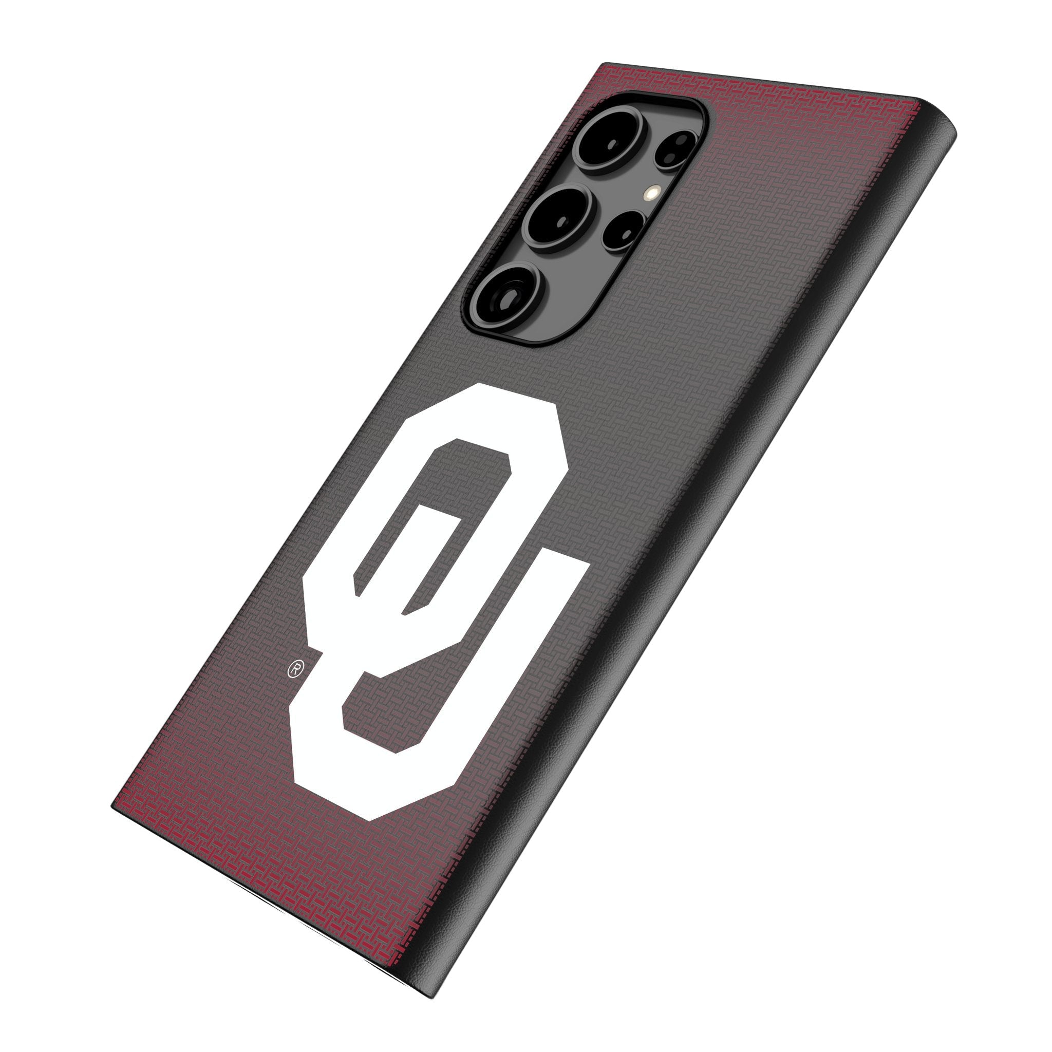 University of Oklahoma Sooners Linen MagSafe Compatible Phone Case for Samsung Galaxy