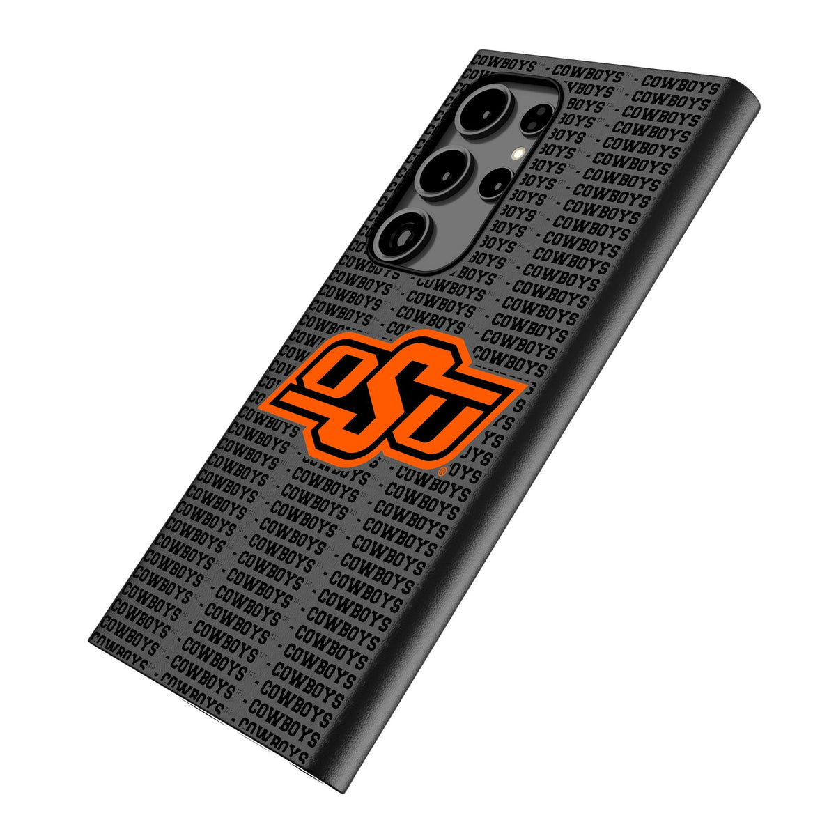 Oklahoma State University Cowboys Text Backdrop MagSafe Compatible Phone Case for Samsung Galaxy