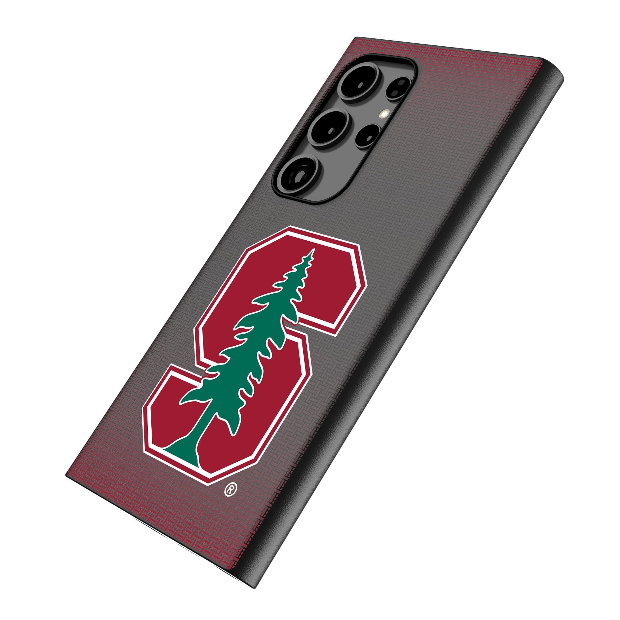 Stanford University Cardinal Linen MagSafe Compatible Phone Case for Samsung Galaxy