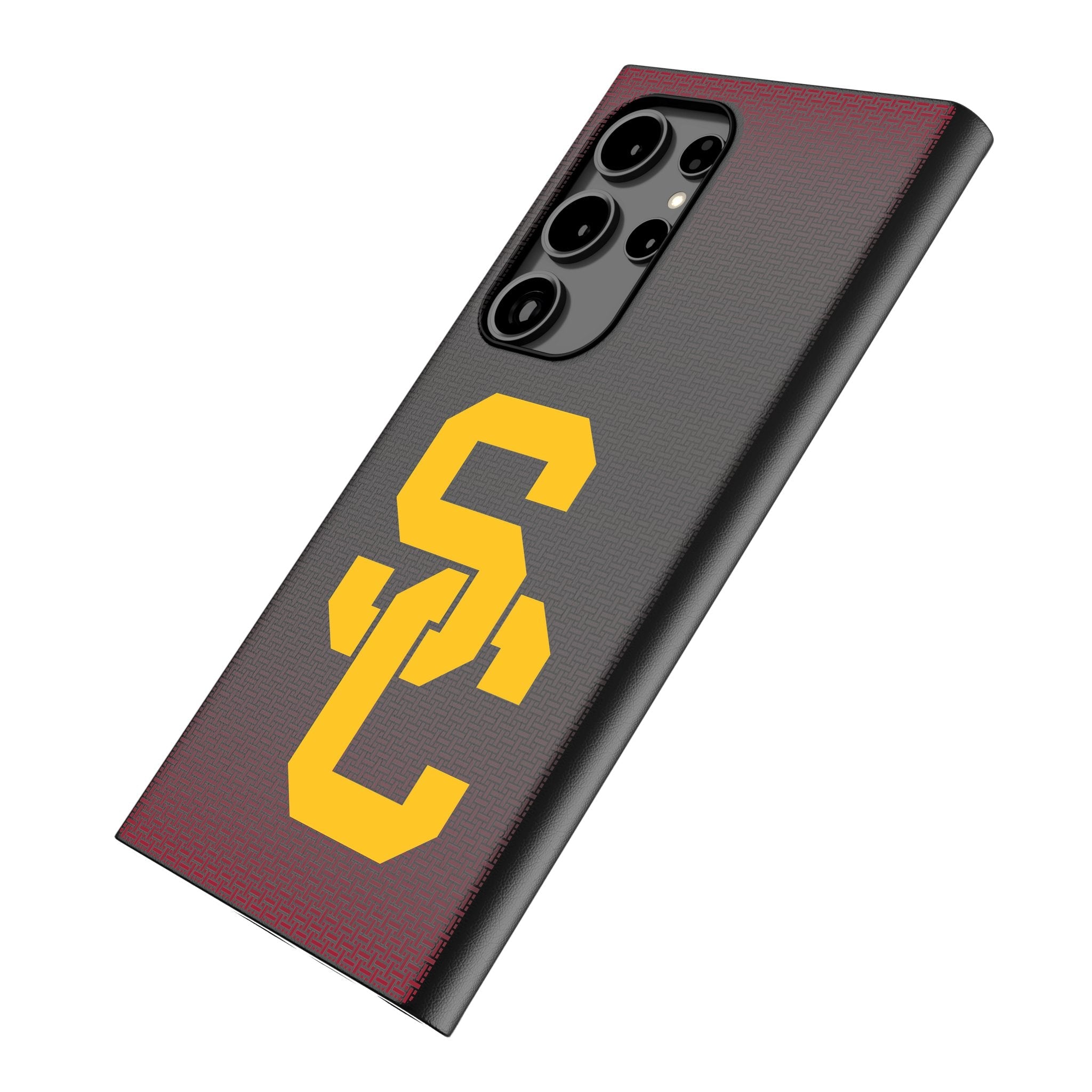 University of Southern California Trojans Linen MagSafe Compatible Phone Case for Samsung Galaxy