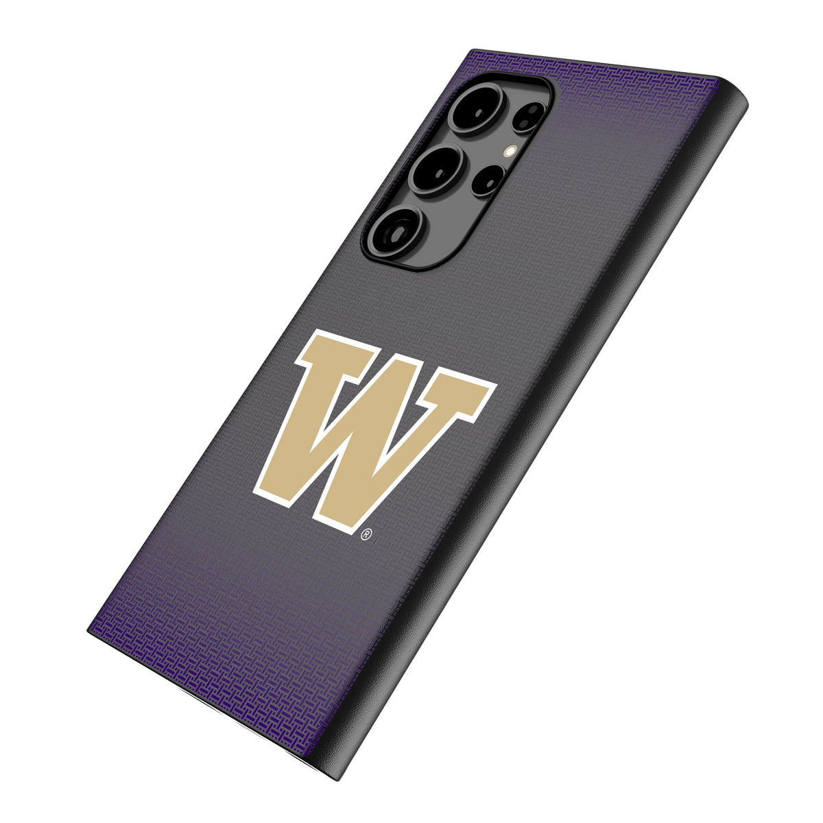 University of Washington Huskies Linen MagSafe Compatible Phone Case for Samsung Galaxy 2