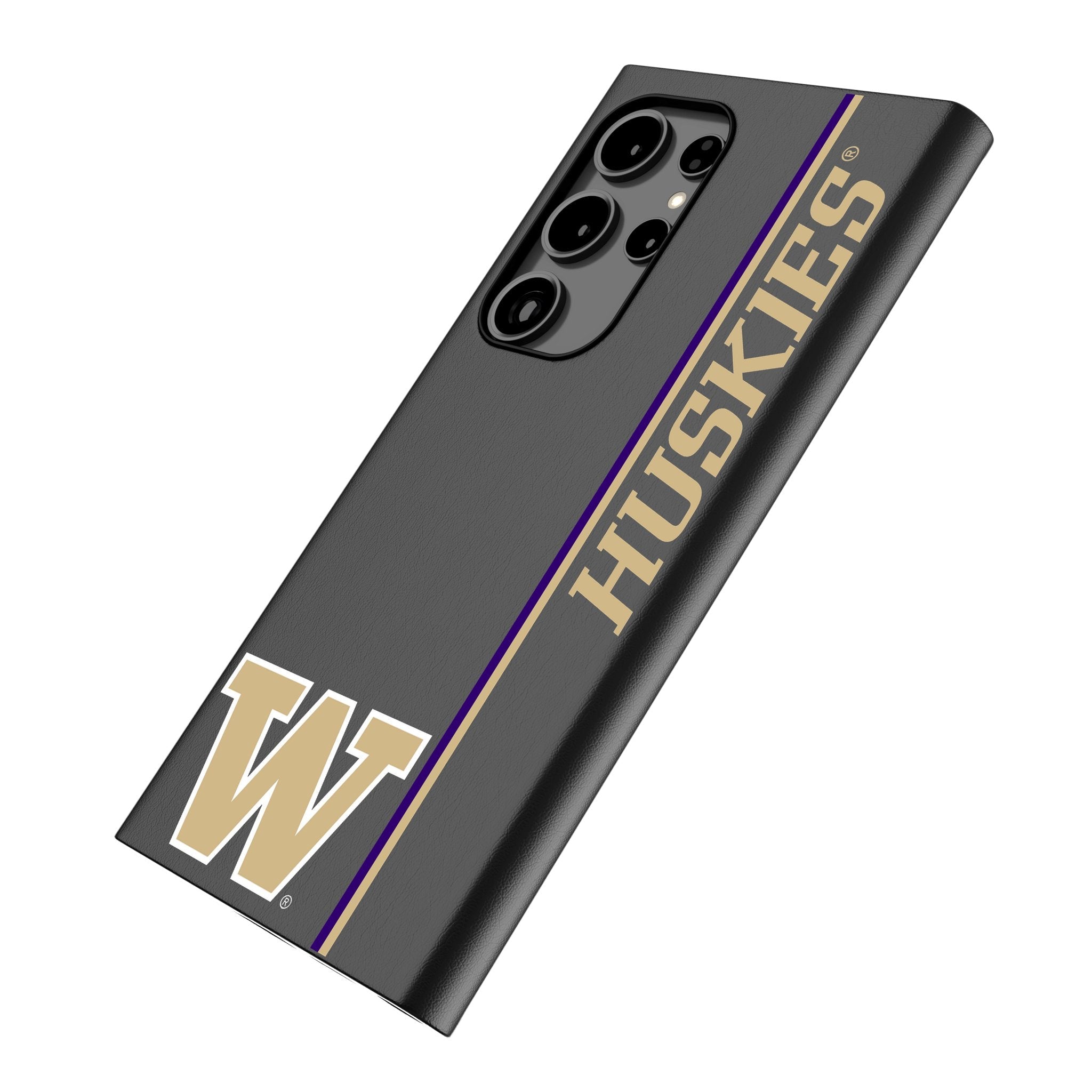 University of Washington Huskies Sidebar MagSafe Compatible Phone Case for Samsung Galaxy