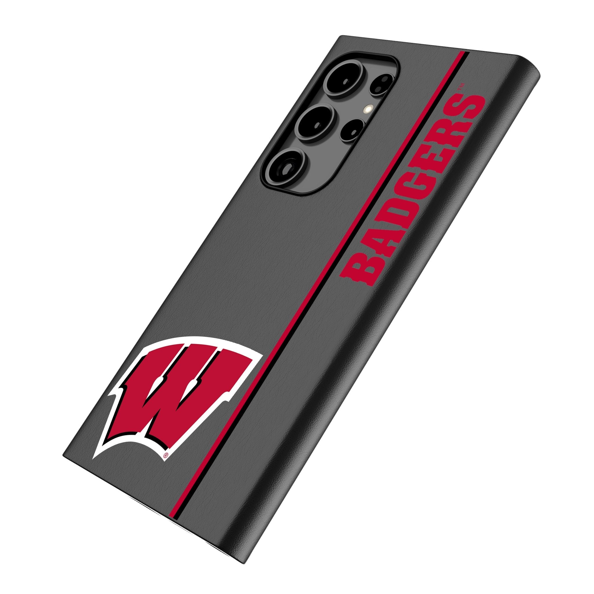 University of Wisconsin Badgers Sidebar MagSafe Compatible Phone Case for Samsung Galaxy