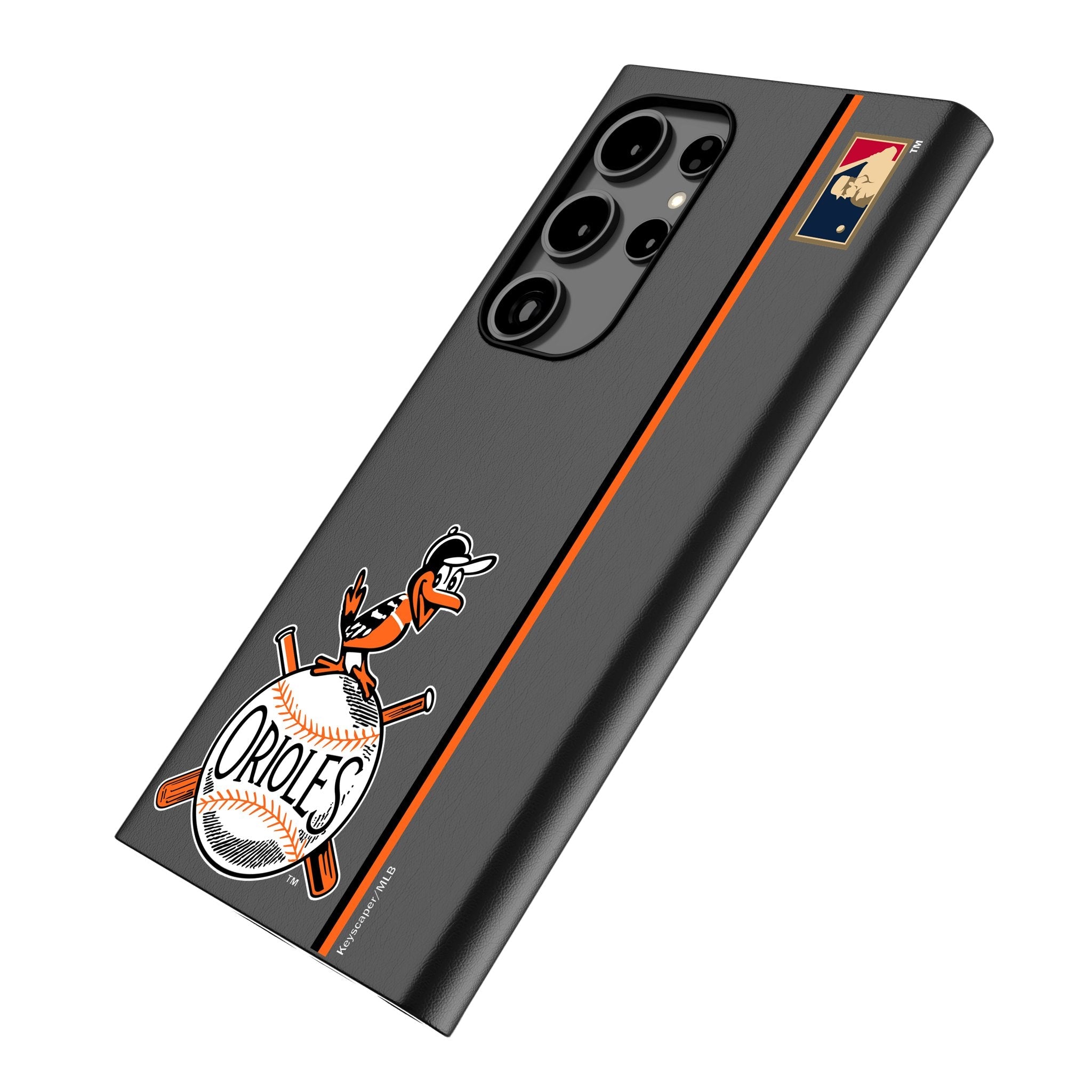 Baltimore Orioles 1954-1963 - Cooperstown Collection Sidebar MagSafe Compatible Phone Case for Samsung Galaxy