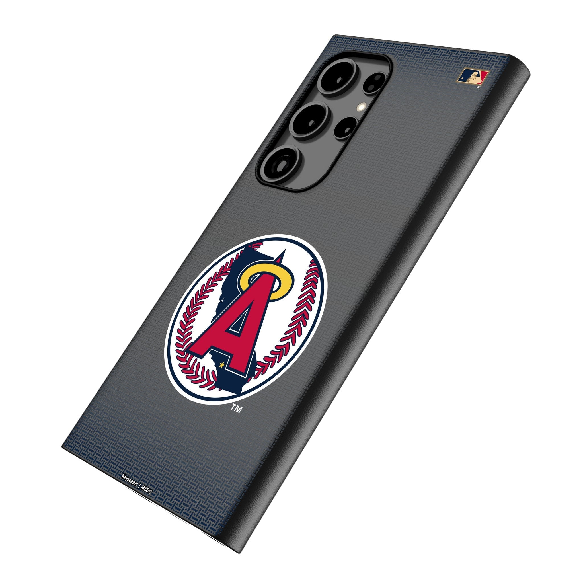 LA Angels 1986-1992 - Cooperstown Collection Linen MagSafe Compatible Phone Case for Samsung Galaxy