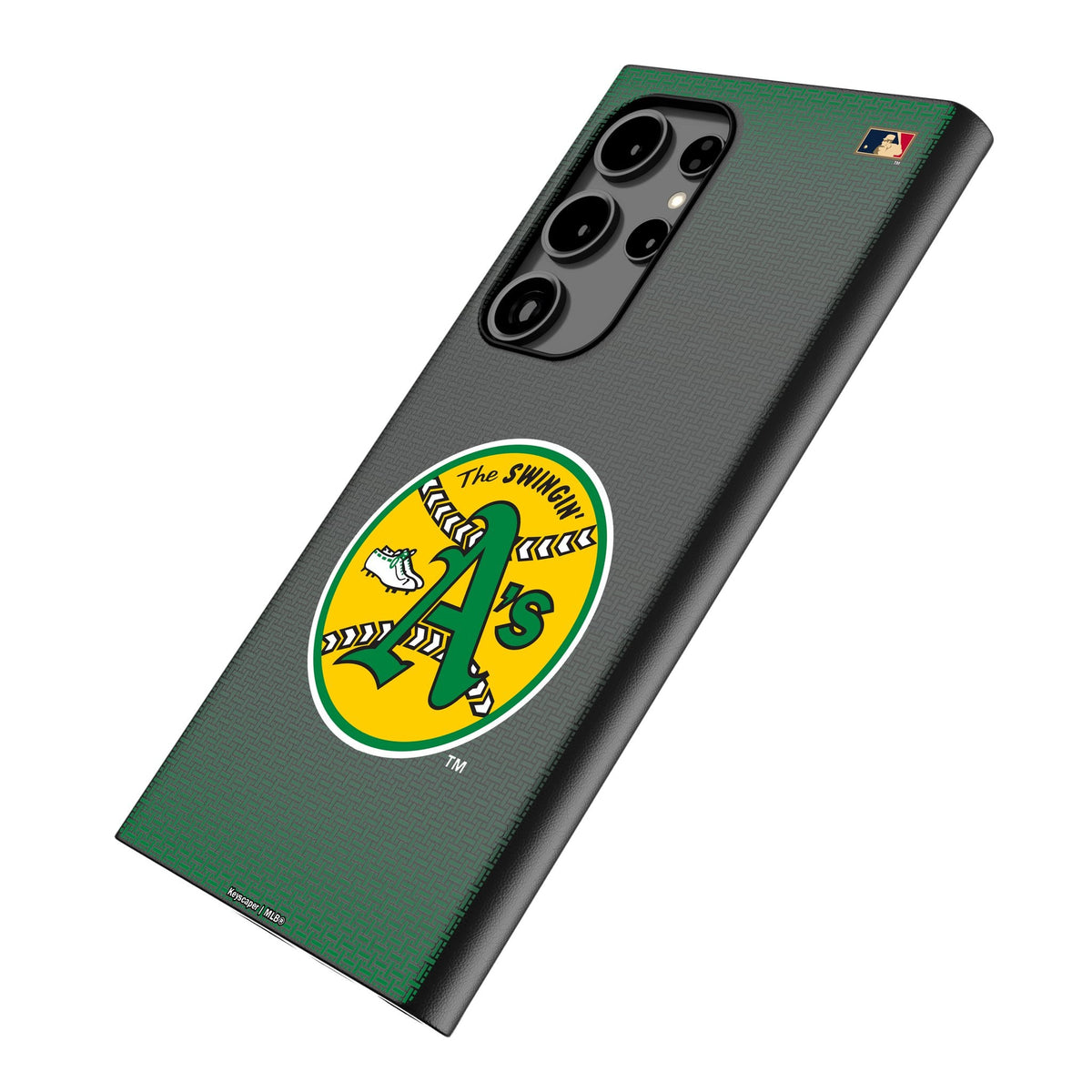 Oakland As 1971-1981 - Cooperstown Collection Linen MagSafe Compatible Phone Case for Samsung Galaxy 2