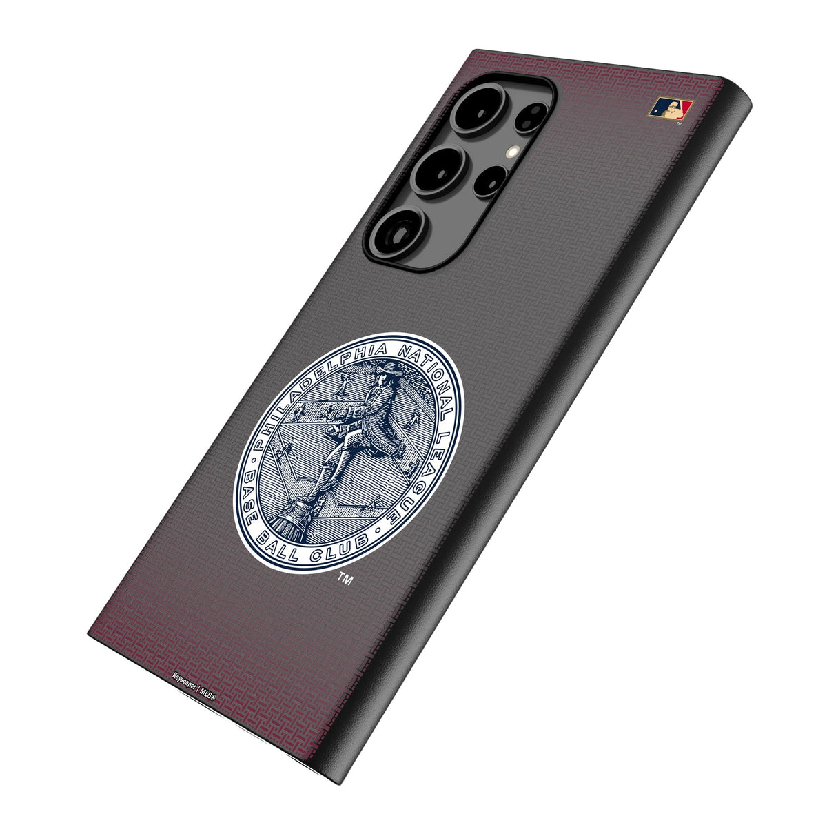 Philadelphia Phillies 1915-1943 - Cooperstown Collection Linen MagSafe Compatible Phone Case for Samsung Galaxy