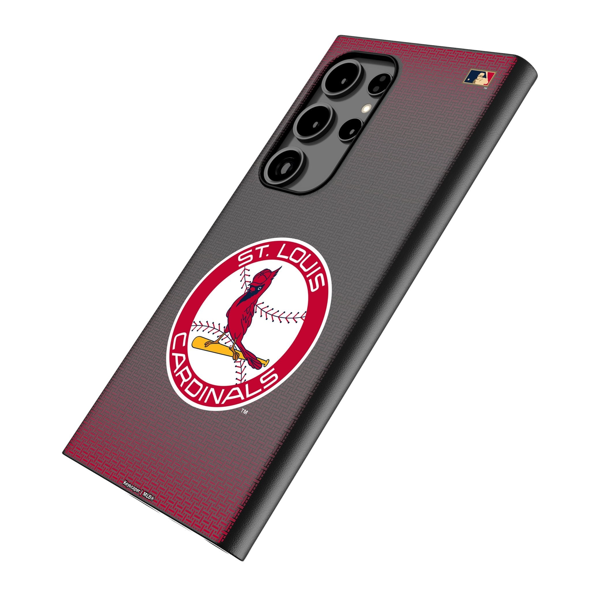 St Louis Cardinals 1966-1997 - Cooperstown Collection Linen MagSafe Compatible Phone Case for Samsung Galaxy