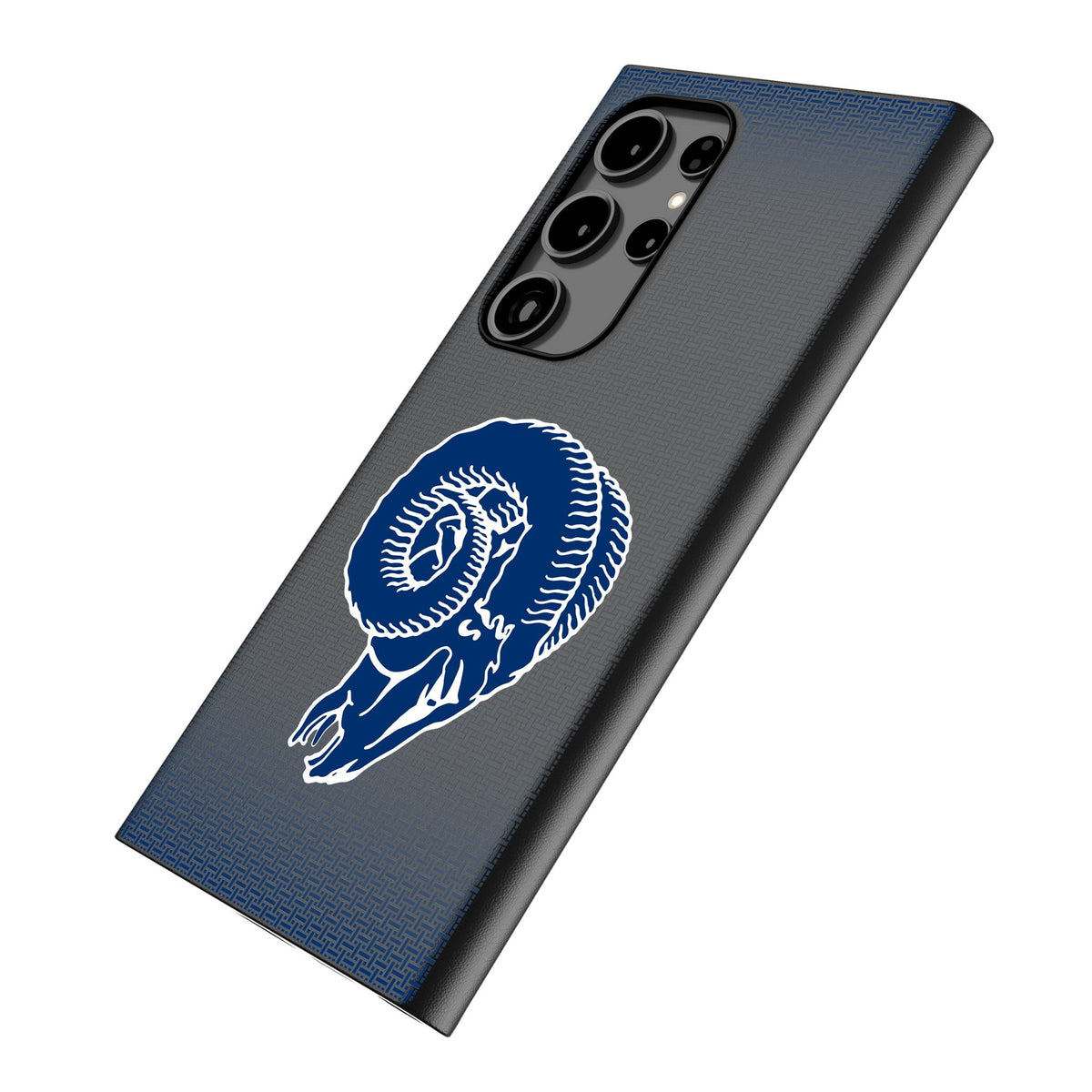 Los Angeles Rams Historic Collection Linen MagSafe Compatible Phone Case for Samsung Galaxy 2