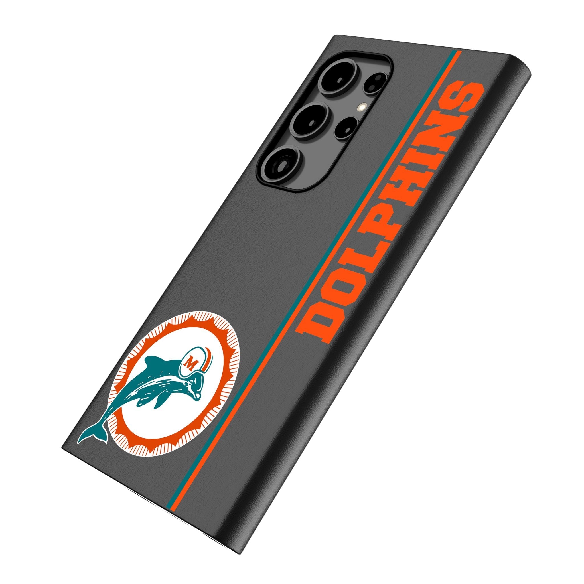 Miami Dolphins 1966-1973 Historic Collection Sidebar MagSafe Compatible Phone Case for Samsung Galaxy 2