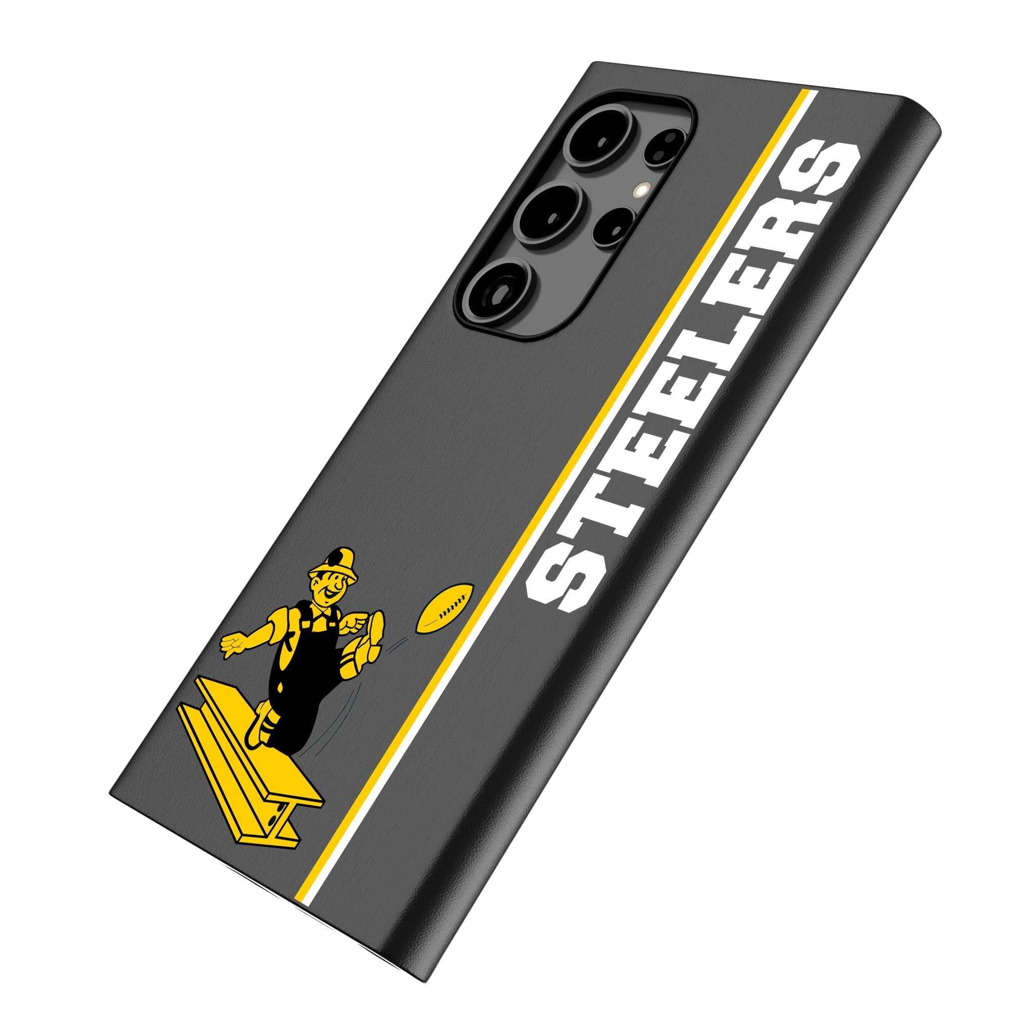 Pittsburgh Steelers 1961 Historic Collection Sidebar MagSafe Compatible Phone Case for Samsung Galaxy 2