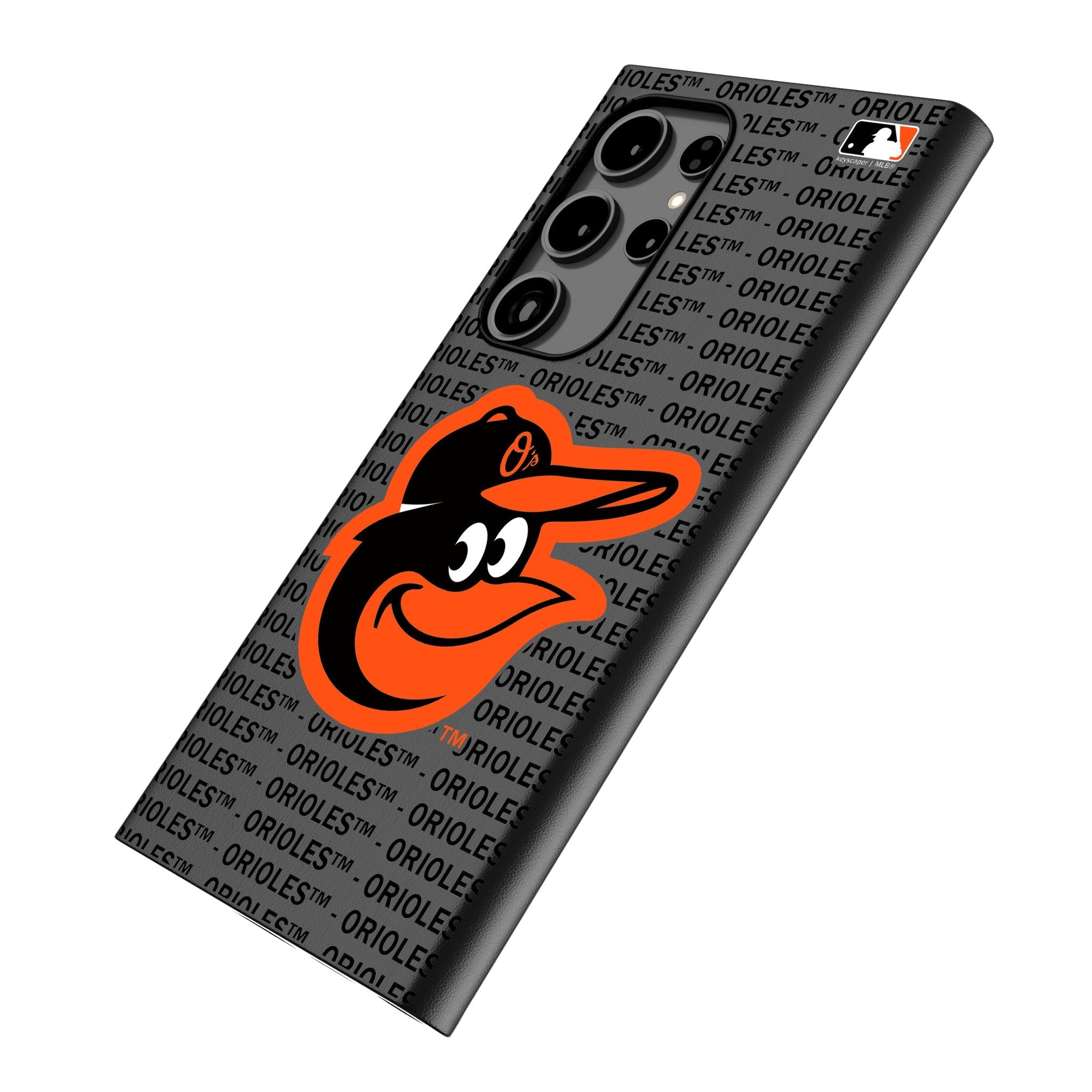 Baltimore Orioles Text Backdrop MagSafe Compatible Phone Case for Samsung Galaxy