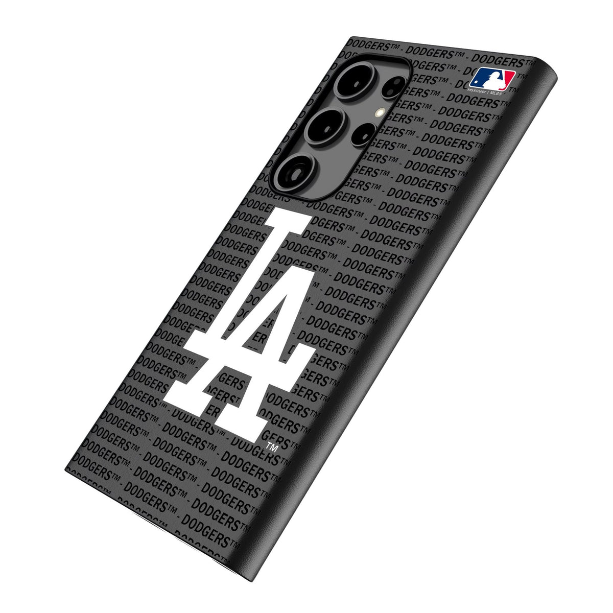 LA Dodgers Text Backdrop MagSafe Compatible Phone Case for Samsung Galaxy 2
