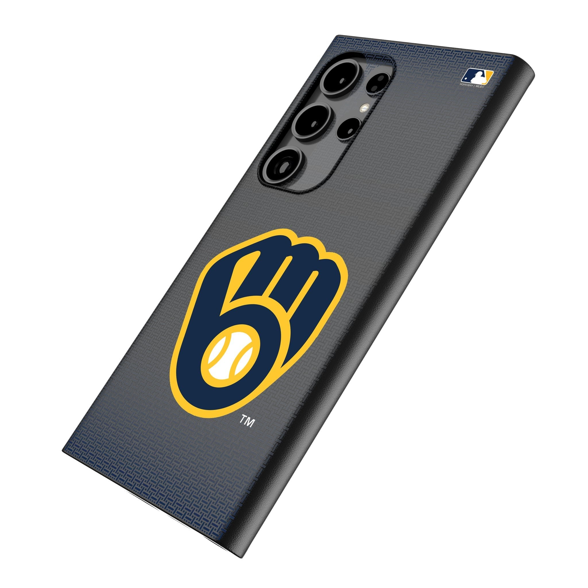 Milwaukee Brewers Linen MagSafe Compatible Phone Case for Samsung Galaxy