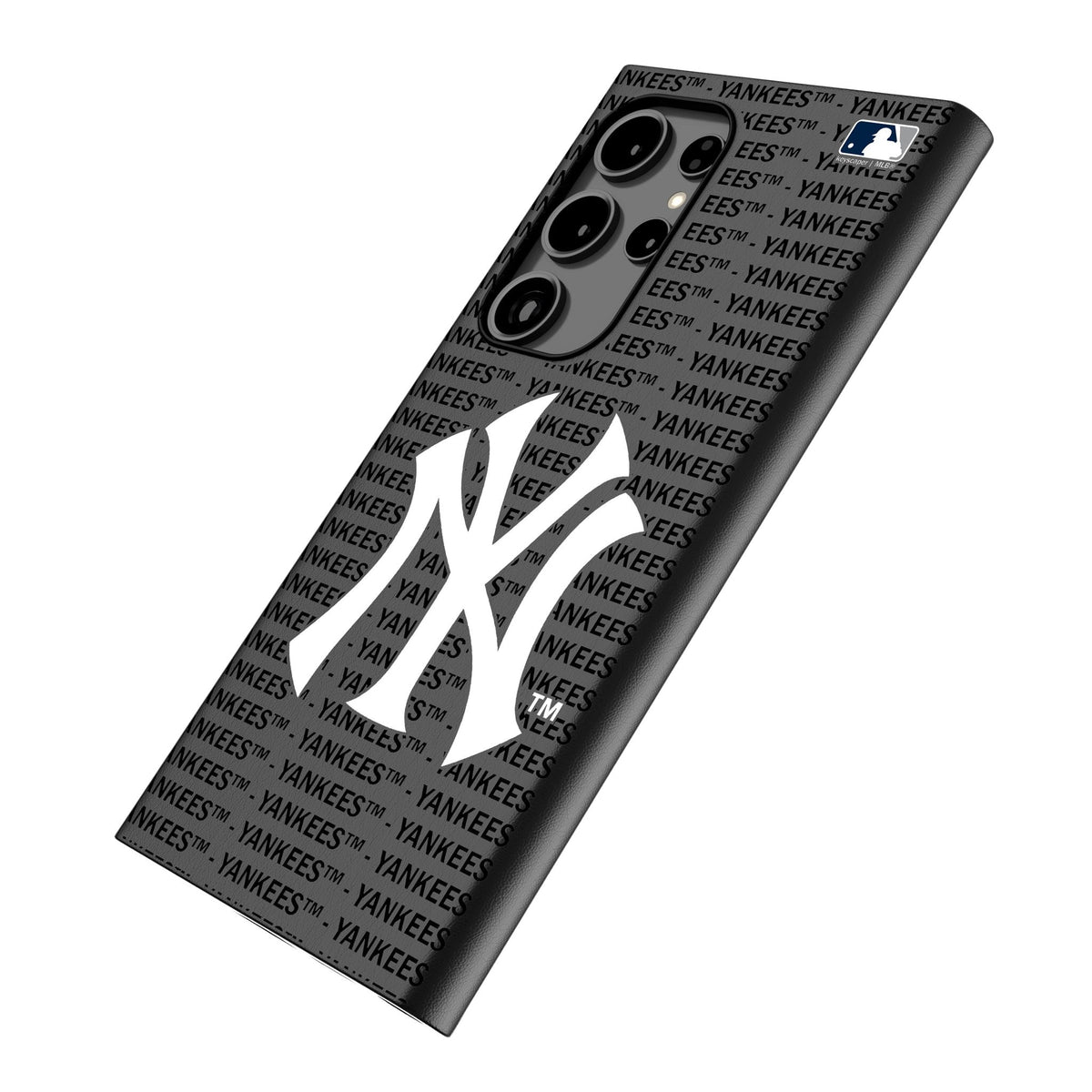 New York Yankees Text Backdrop MagSafe Compatible Phone Case for Samsung Galaxy