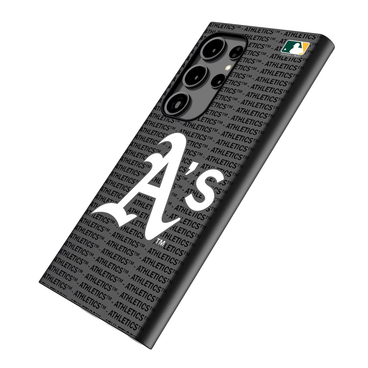 Oakland Athletics Text Backdrop MagSafe Compatible Phone Case for Samsung Galaxy 2