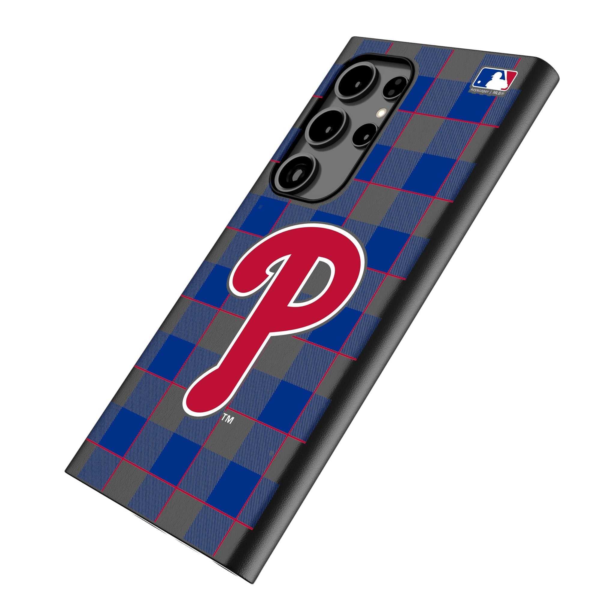 Philadelphia Phillies Plaid MagSafe Compatible Phone Case for Samsung Galaxy 2