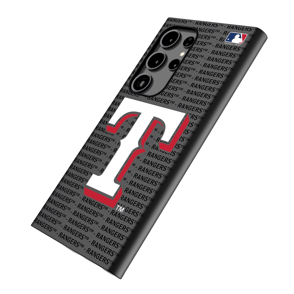 Texas Rangers Text Backdrop MagSafe Compatible Phone Case for Samsung Galaxy