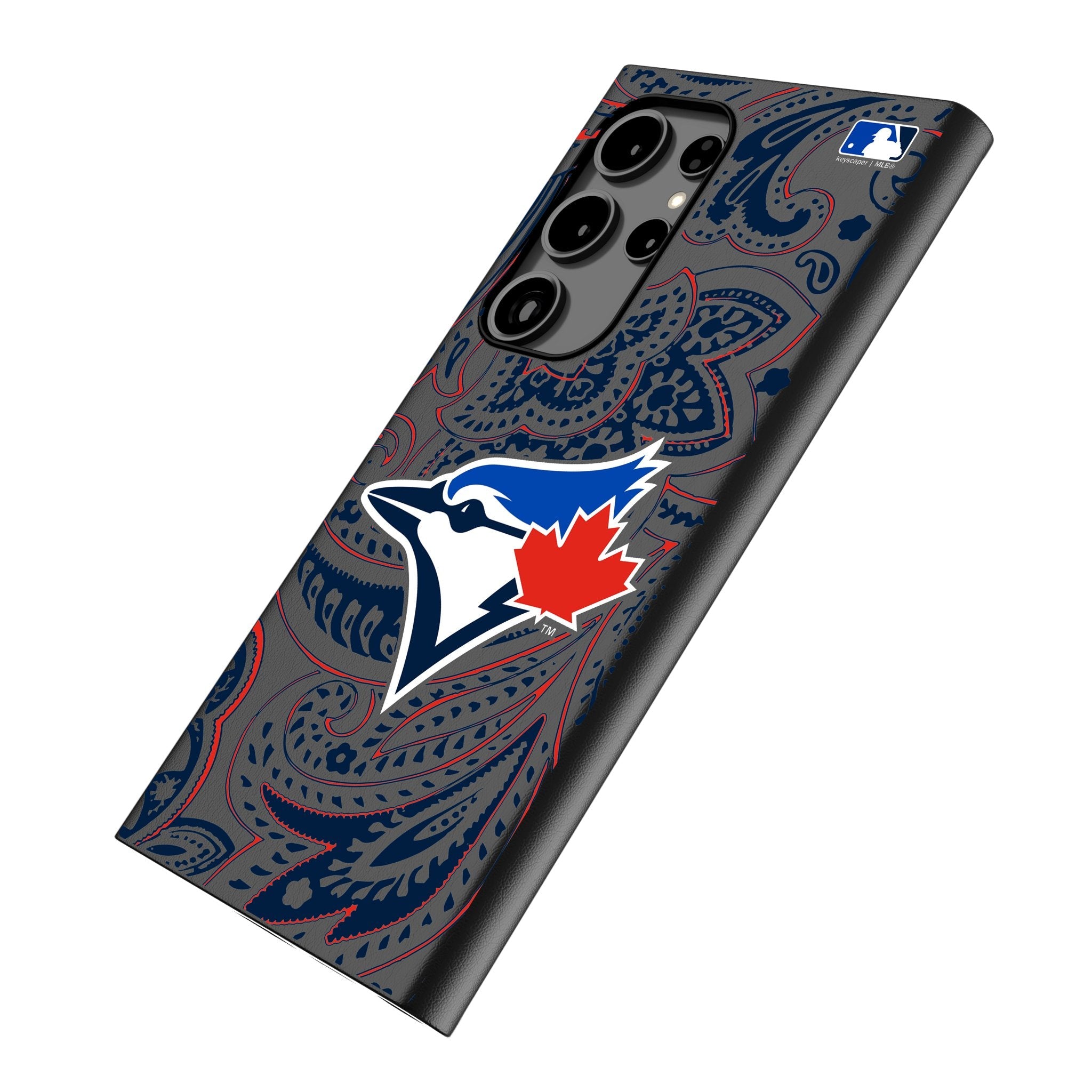 Toronto Blue Jays Paisley MagSafe Compatible Phone Case for Samsung Galaxy 2