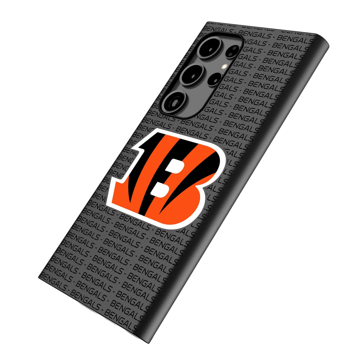 Cincinnati Bengals Text Backdrop MagSafe Compatible Phone Case for Samsung Galaxy 2