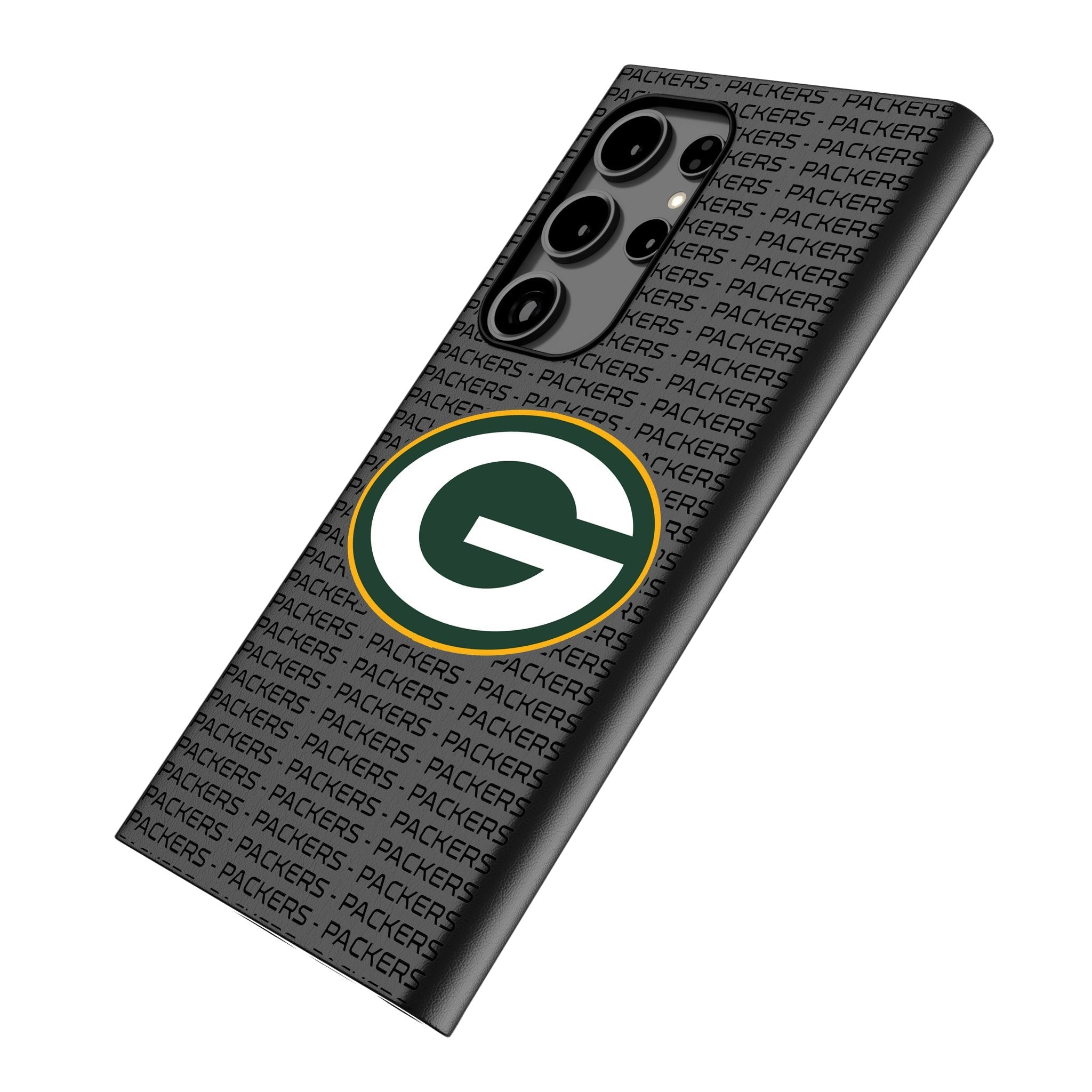 Green Bay Packers Text Backdrop MagSafe Compatible Phone Case for Samsung Galaxy 2