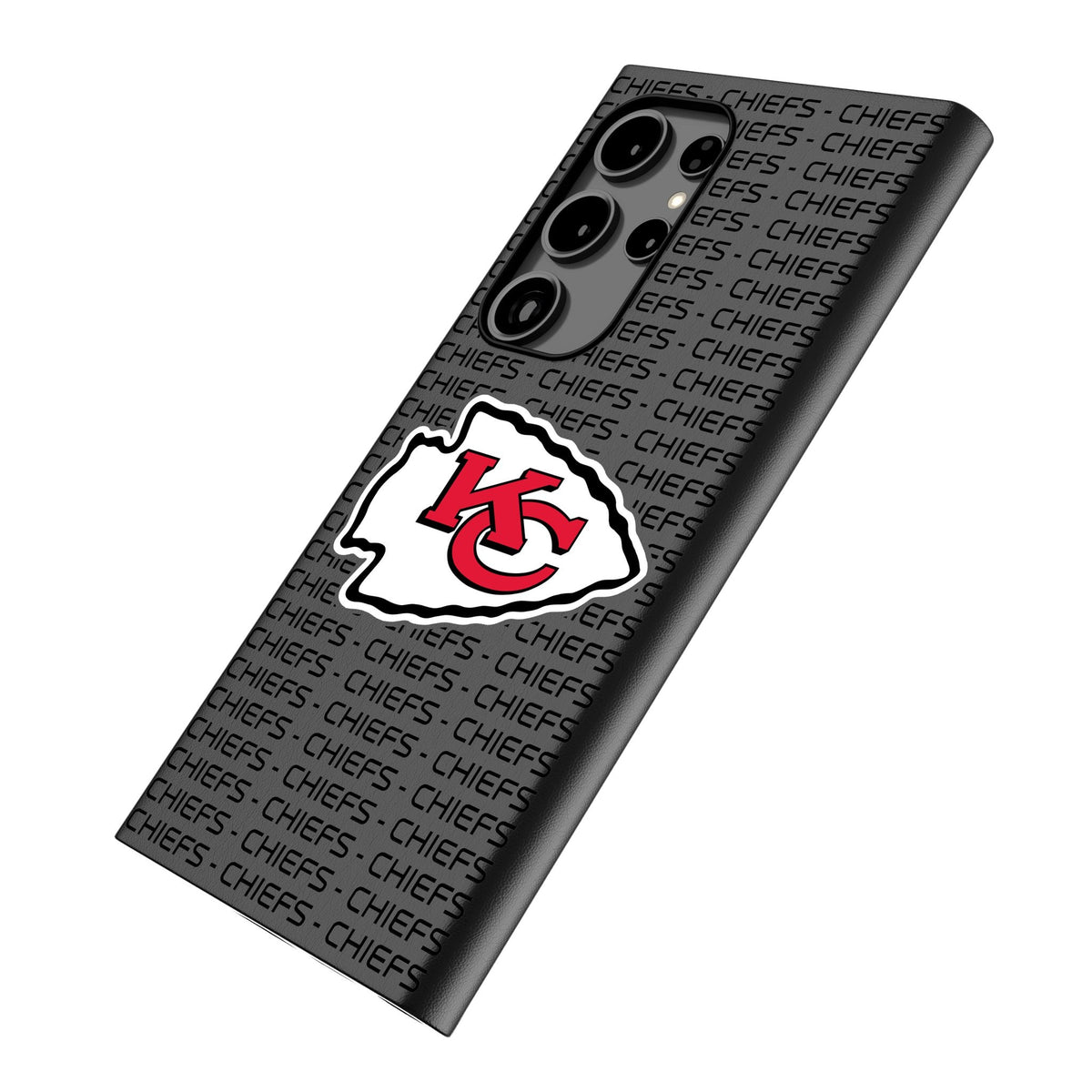 Kansas City Chiefs Text Backdrop MagSafe Compatible Phone Case for Samsung Galaxy 2