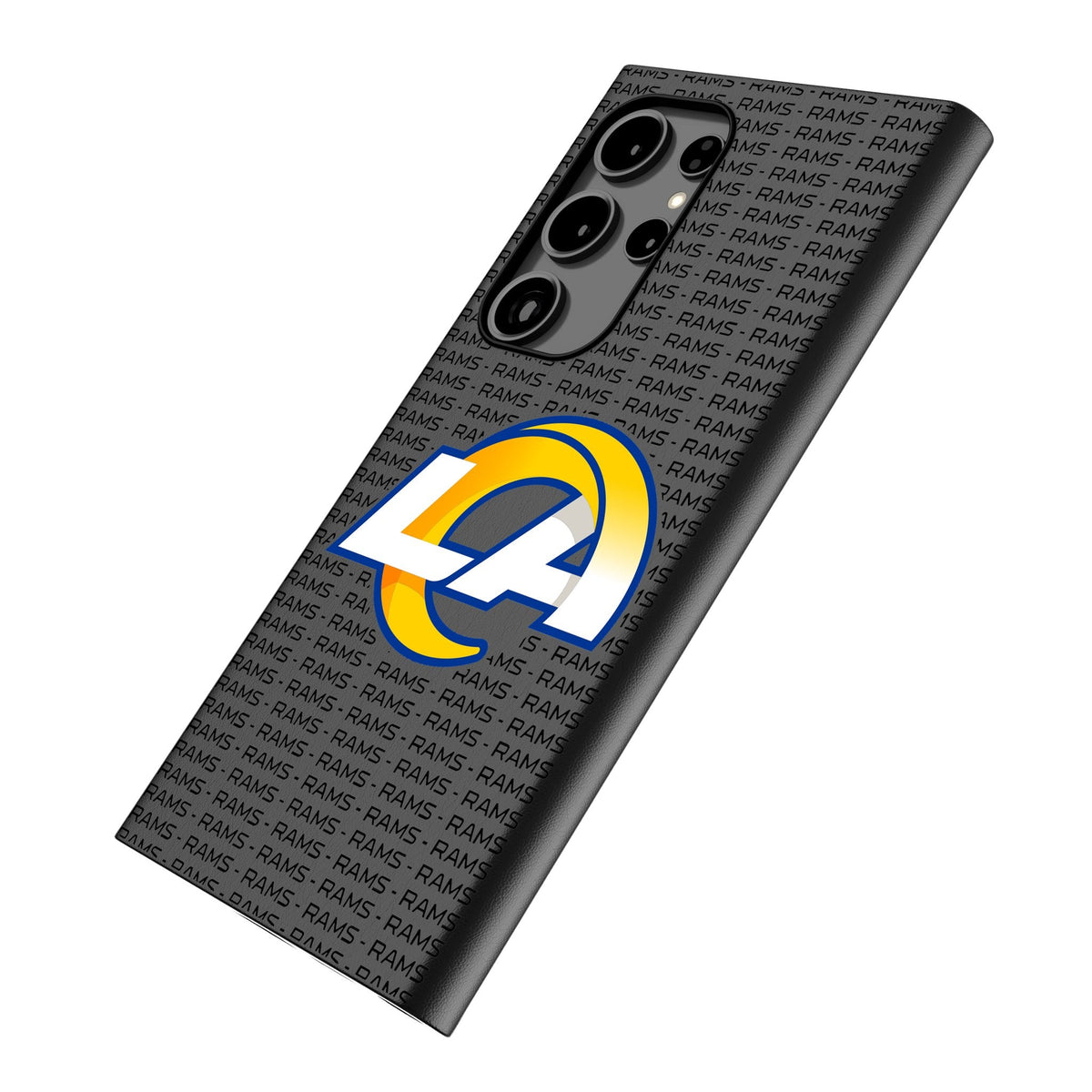 Los Angeles Rams Text Backdrop MagSafe Compatible Phone Case for Samsung Galaxy 2