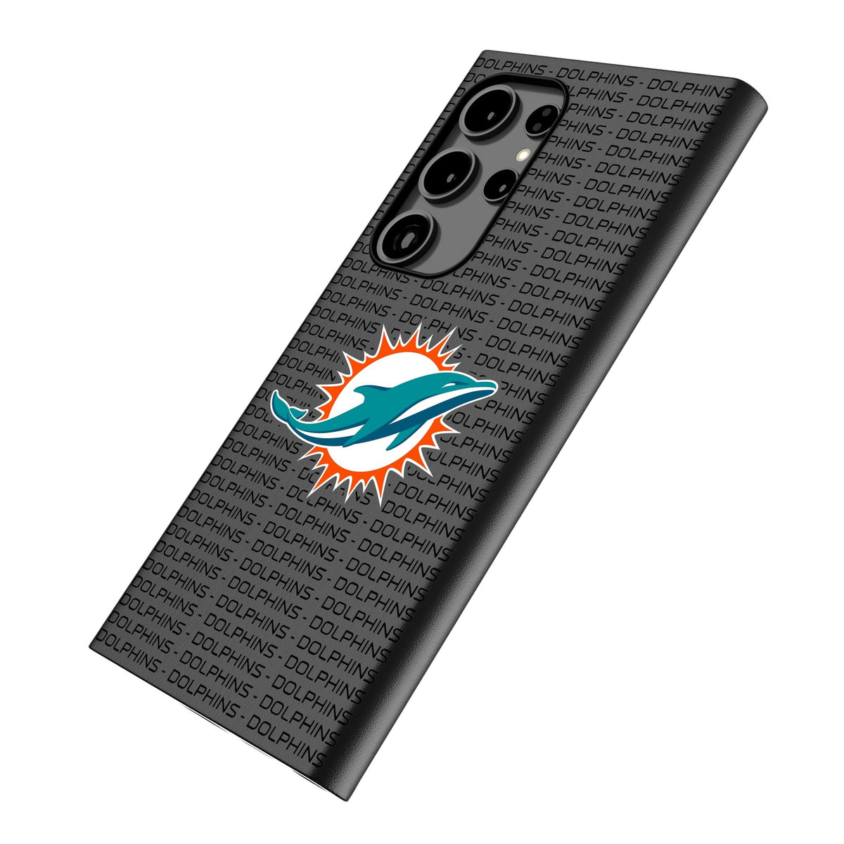 Miami Dolphins Text Backdrop MagSafe Compatible Phone Case for Samsung Galaxy 2