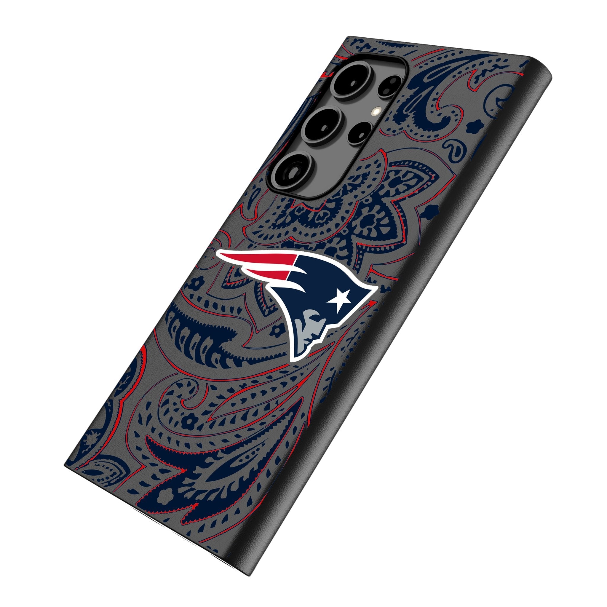 New England Patriots Paisley MagSafe Compatible Phone Case for Samsung Galaxy 2
