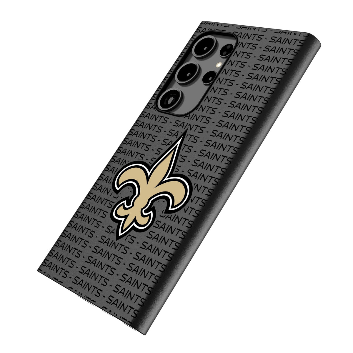 New Orleans Saints Text Backdrop MagSafe Compatible Phone Case for Samsung Galaxy 2