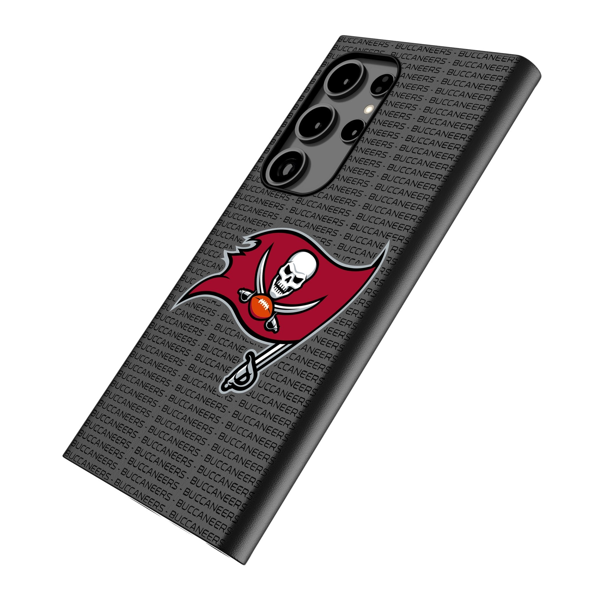 Tampa Bay Buccaneers Text Backdrop MagSafe Compatible Phone Case for Samsung Galaxy