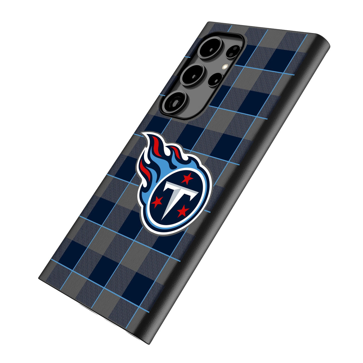 Tennessee Titans Plaid MagSafe Compatible Phone Case for Samsung Galaxy 2