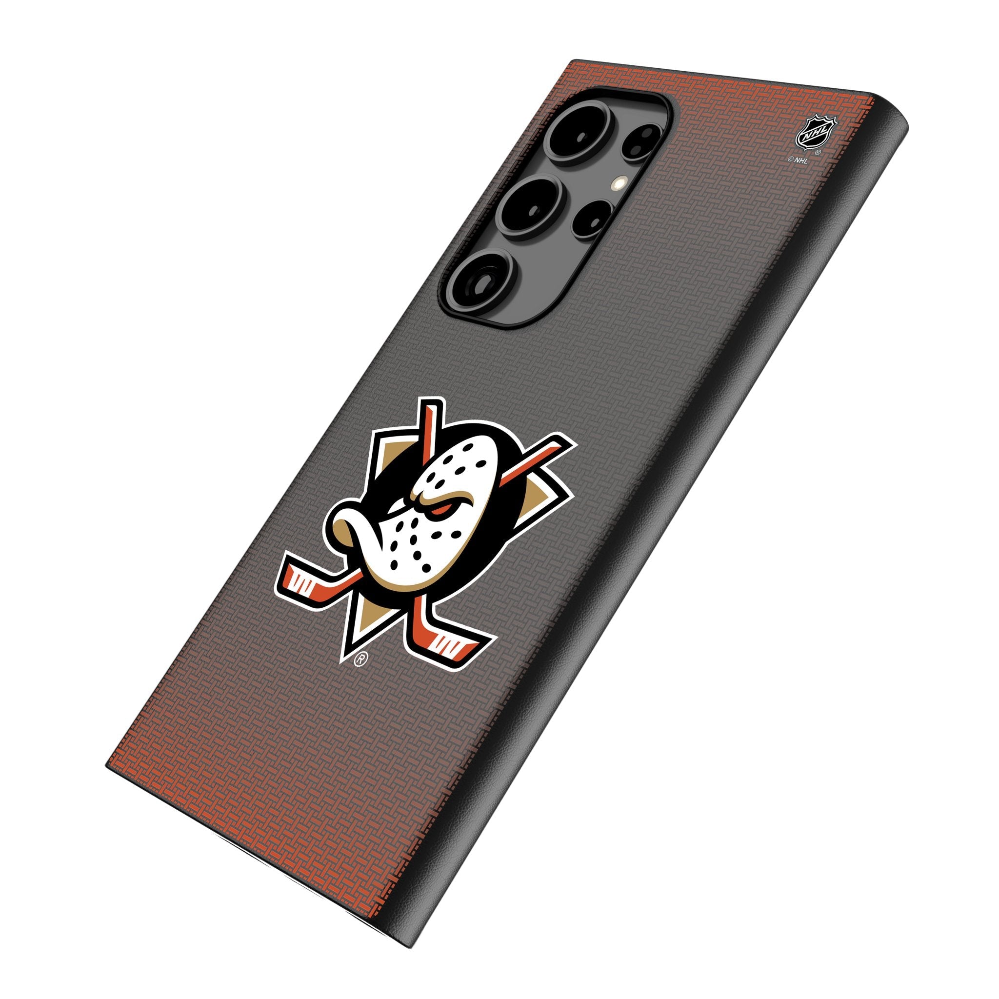 Anaheim Ducks Linen MagSafe Compatible Phone Case for Samsung Galaxy 2