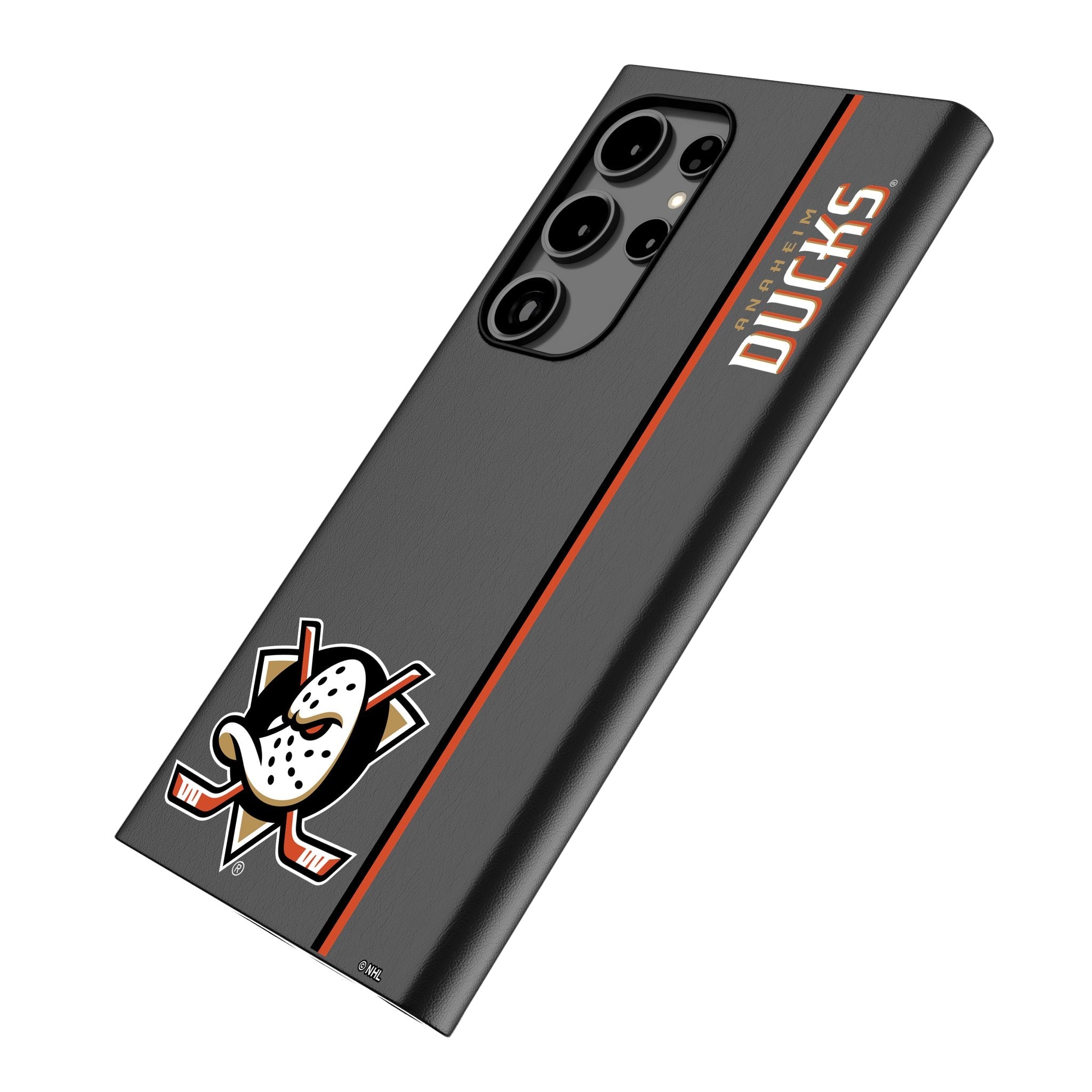 Anaheim Ducks Sidebar MagSafe Compatible Phone Case for Samsung Galaxy