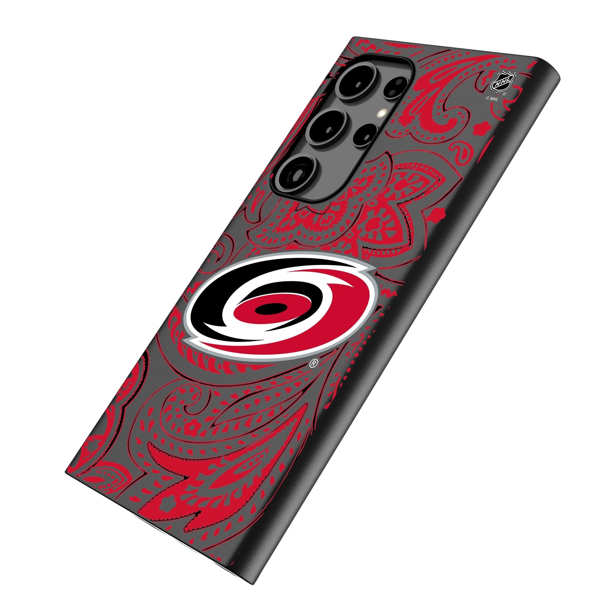 Carolina Hurricanes Paisley MagSafe Compatible Phone Case for Samsung Galaxy
