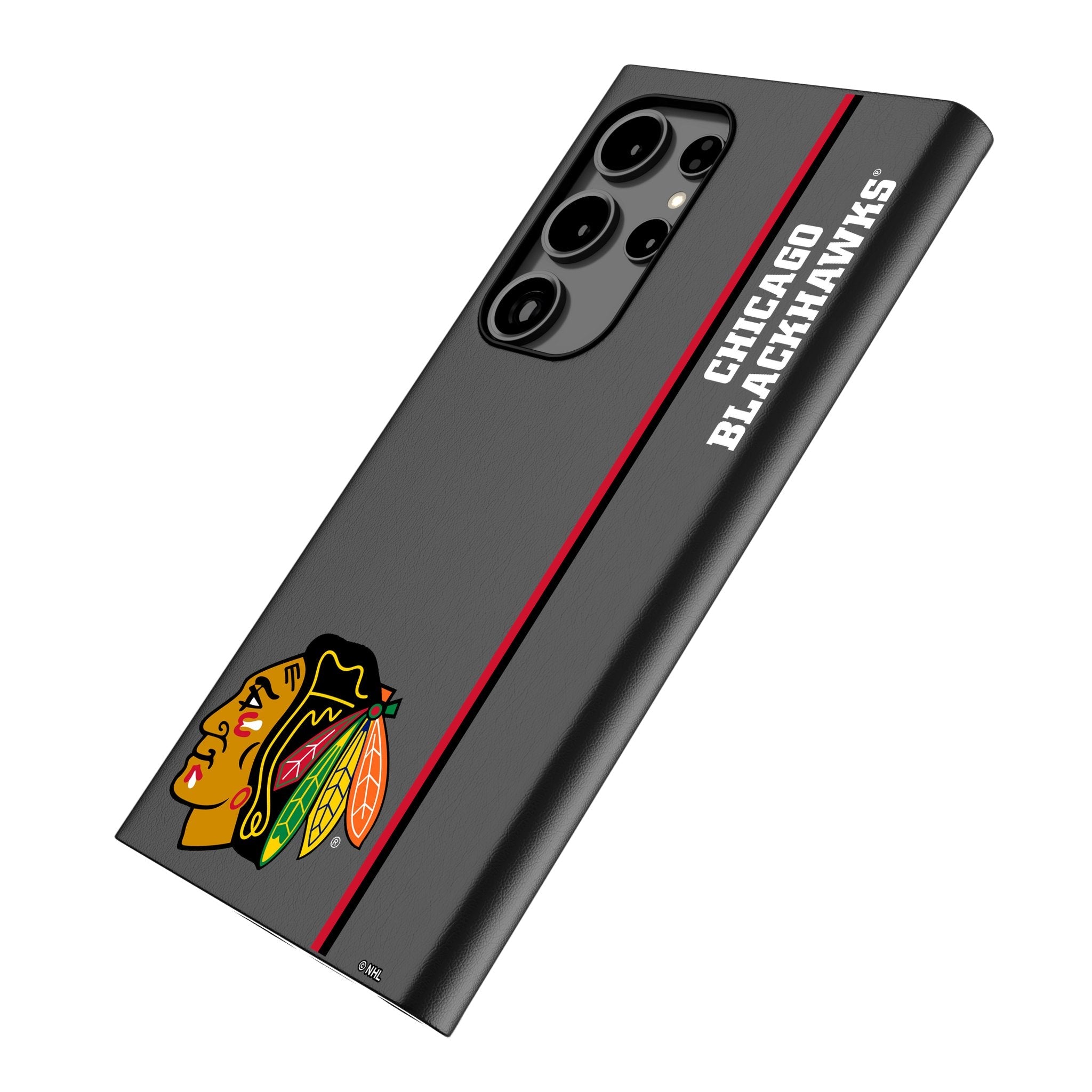 Chicago Blackhawks Sidebar MagSafe Compatible Phone Case for Samsung Galaxy