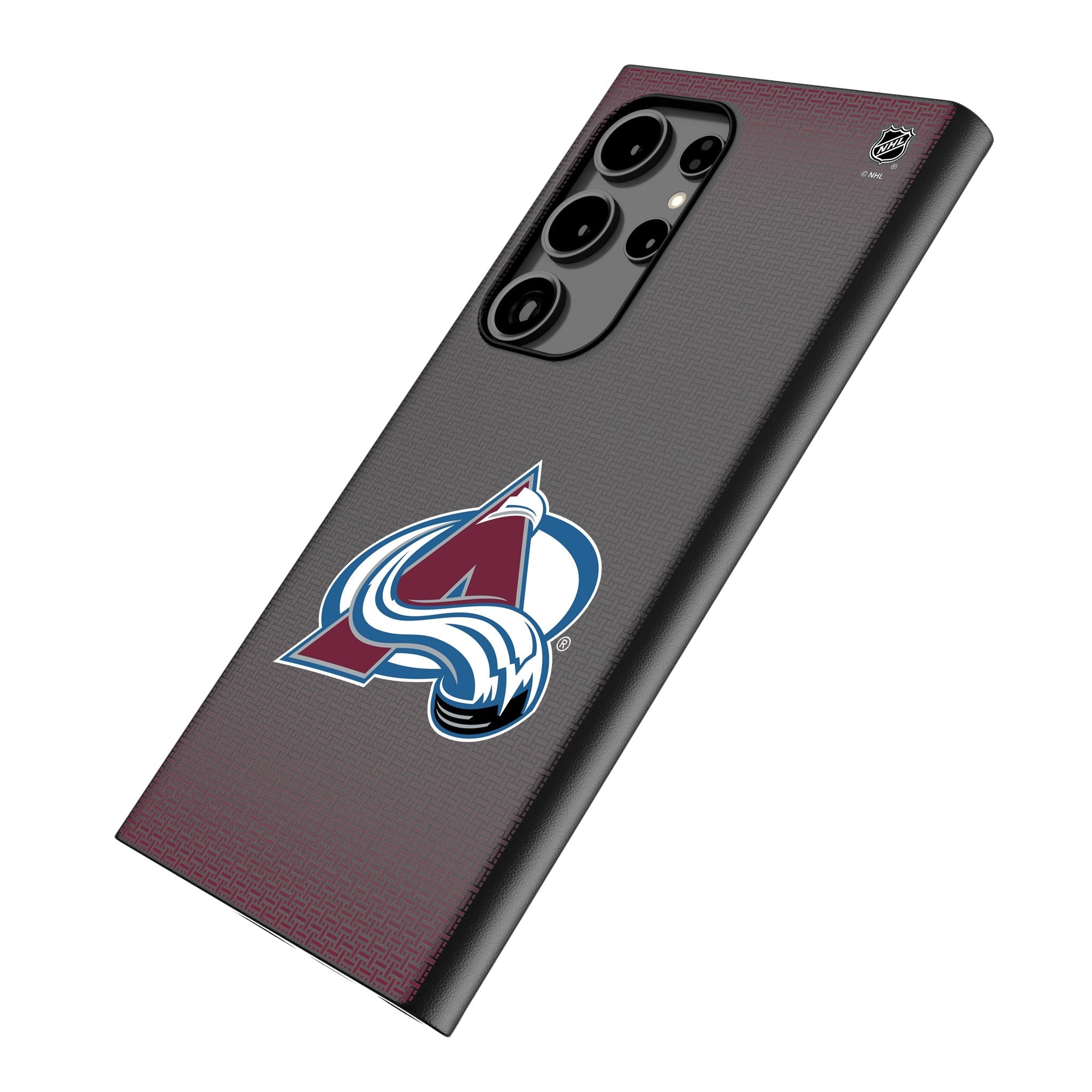 Colorado Avalanche Linen MagSafe Compatible Phone Case for Samsung Galaxy