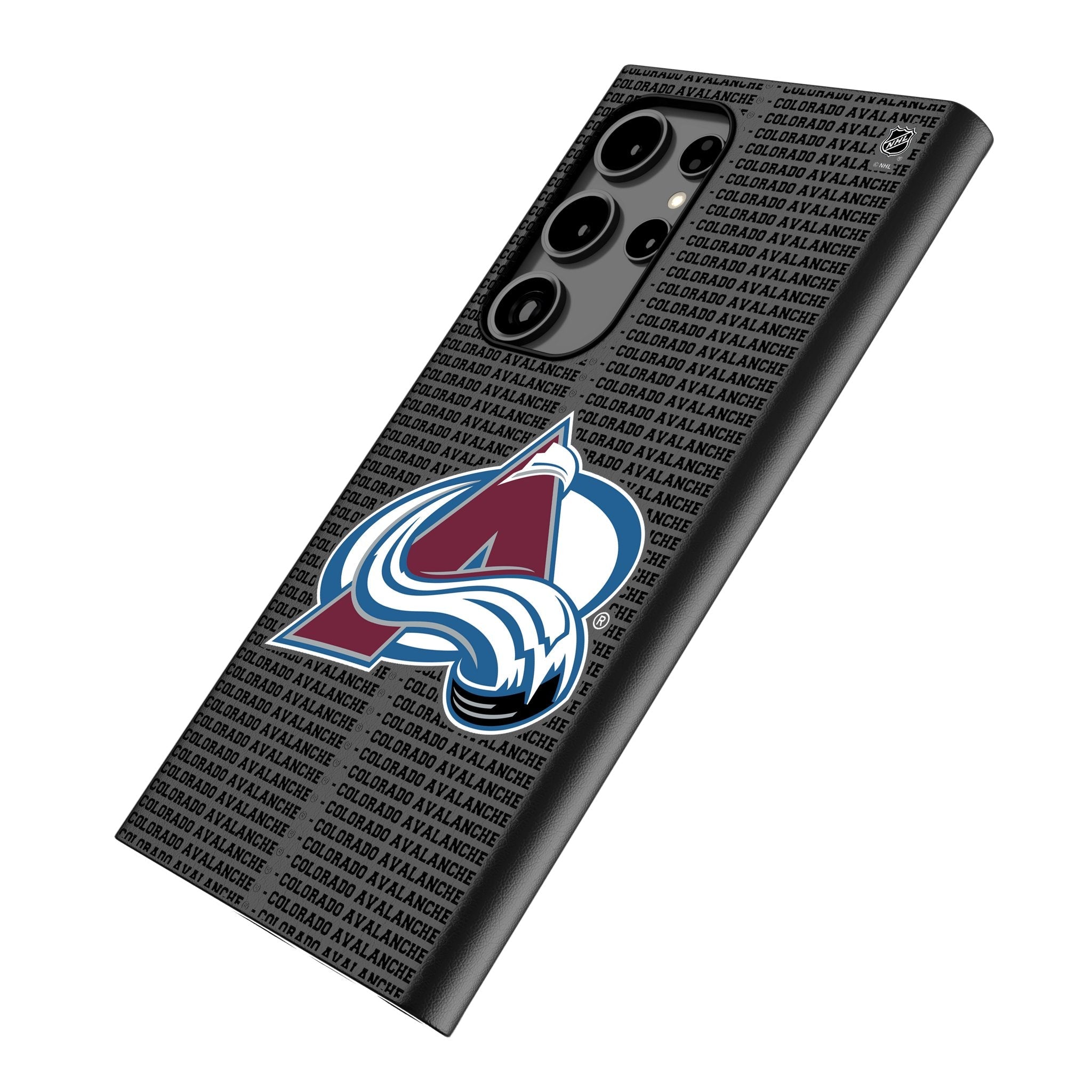Colorado Avalanche Text Backdrop MagSafe Compatible Phone Case for Samsung Galaxy