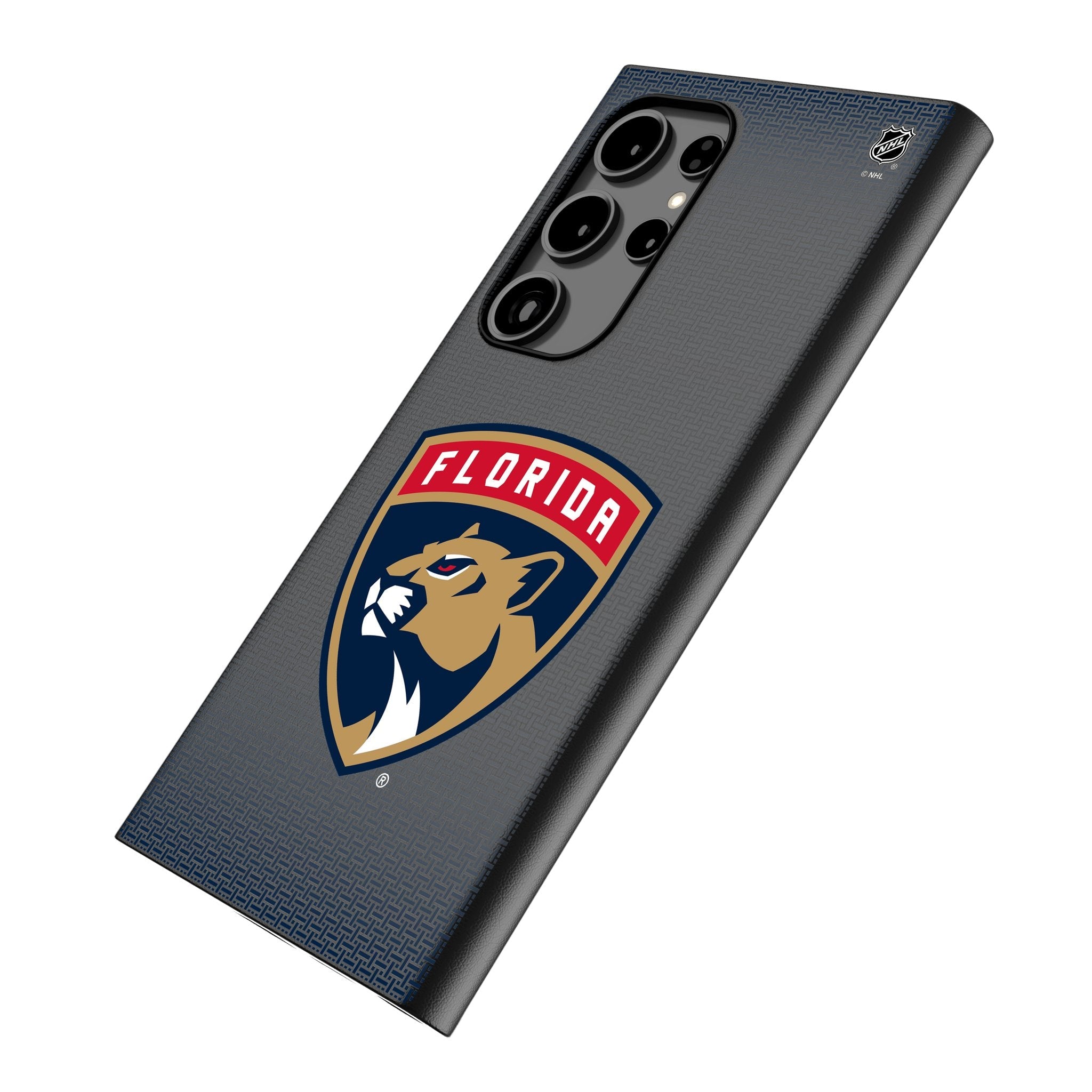 Florida Panthers Linen MagSafe Compatible Phone Case for Samsung Galaxy