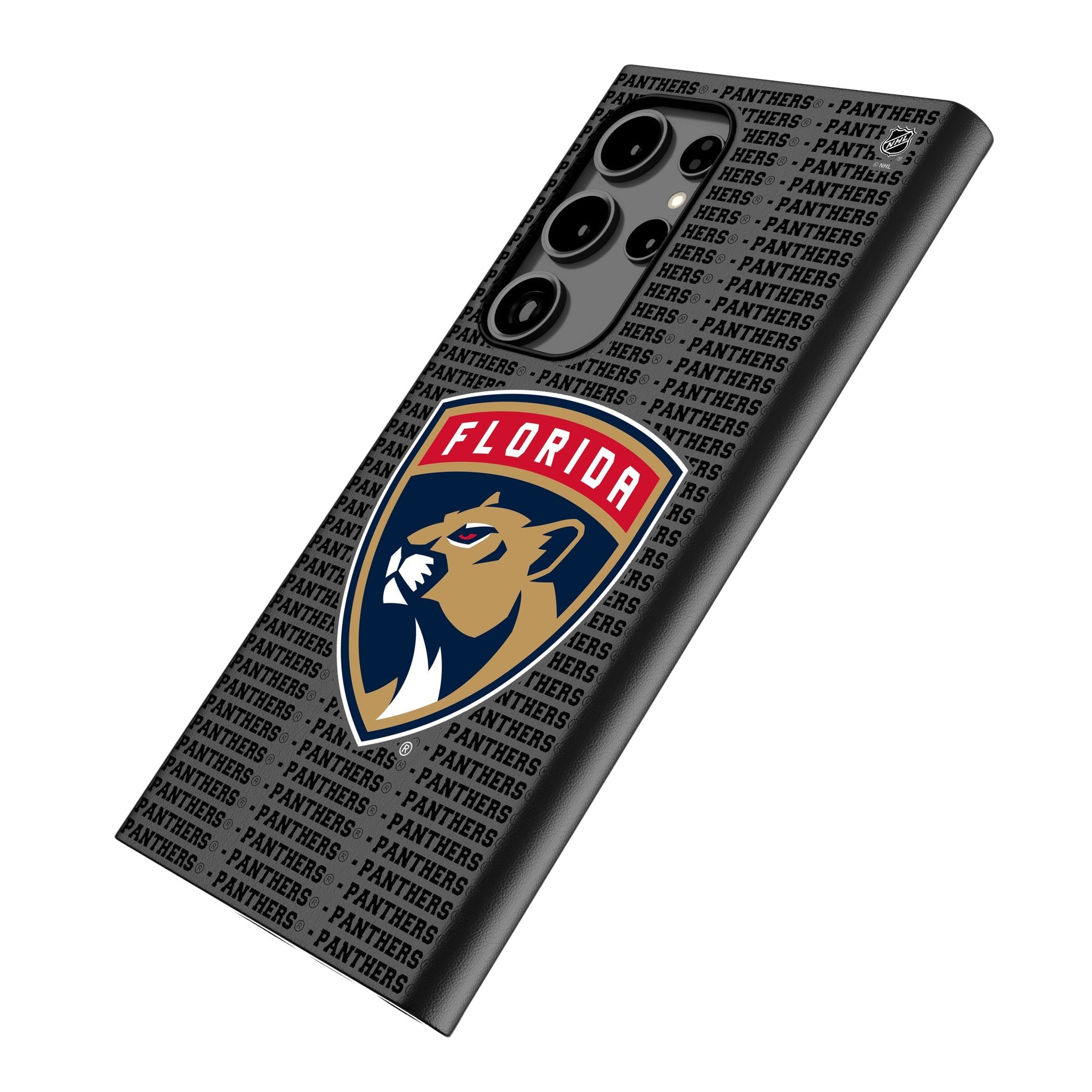 Florida Panthers Text Backdrop MagSafe Compatible Phone Case for Samsung Galaxy
