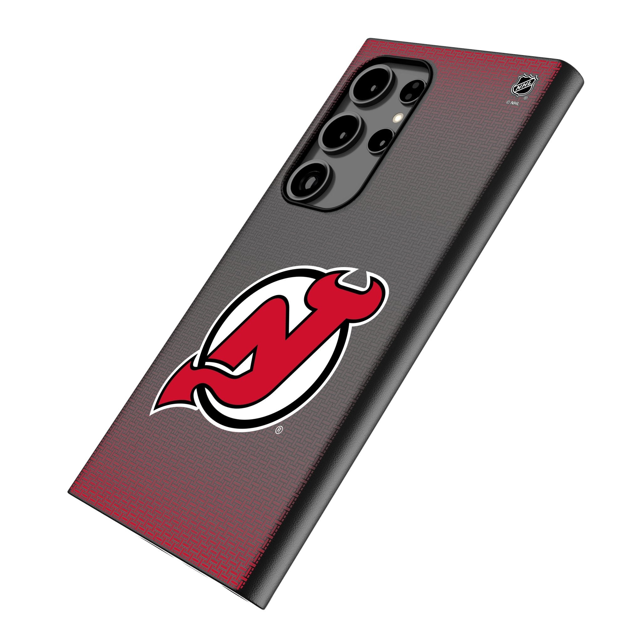 New Jersey Devils Linen MagSafe Compatible Phone Case for Samsung Galaxy