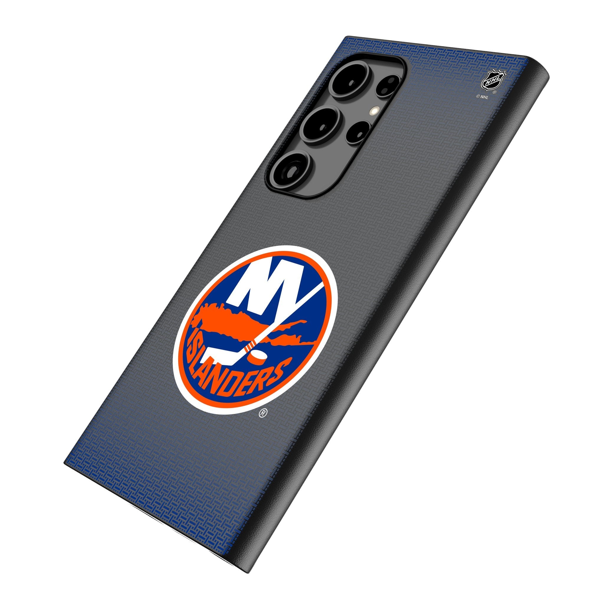 New York Islanders Linen MagSafe Compatible Phone Case for Samsung Galaxy