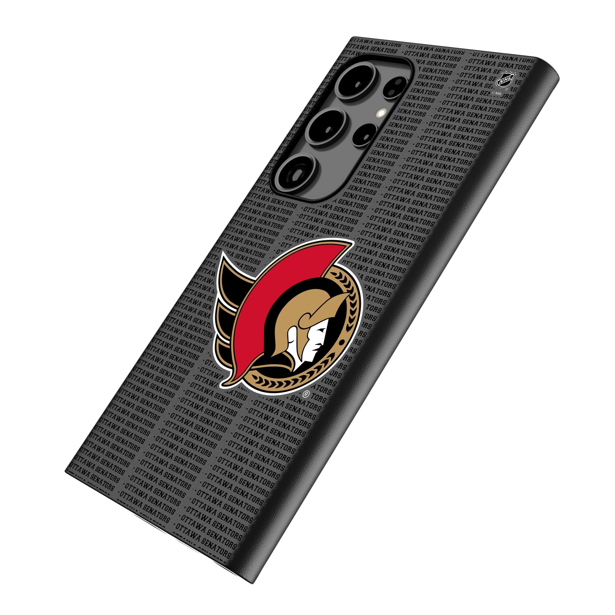 Ottawa Senators Text Backdrop MagSafe Compatible Phone Case for Samsung Galaxy