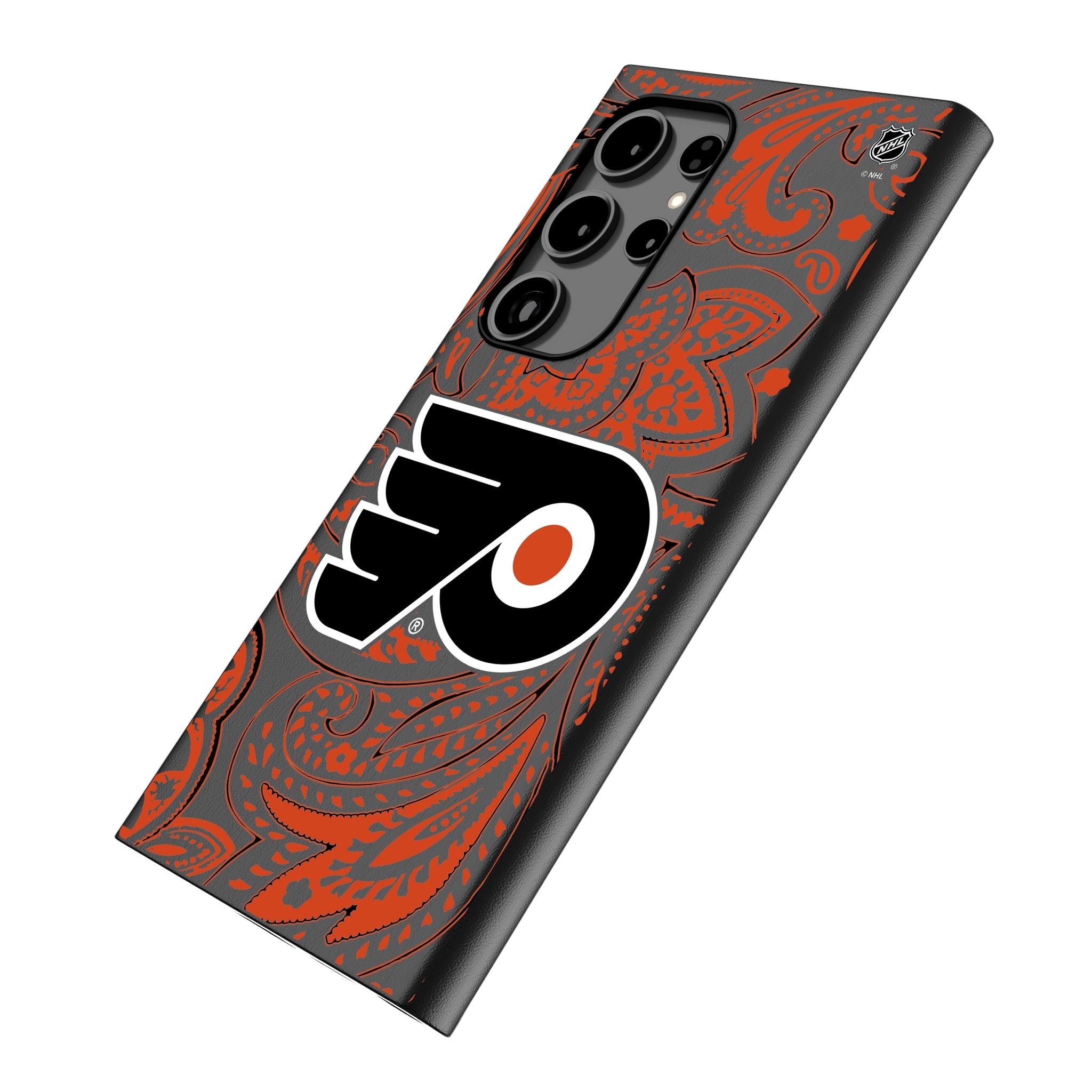 Philadelphia Flyers Paisley MagSafe Compatible Phone Case for Samsung Galaxy