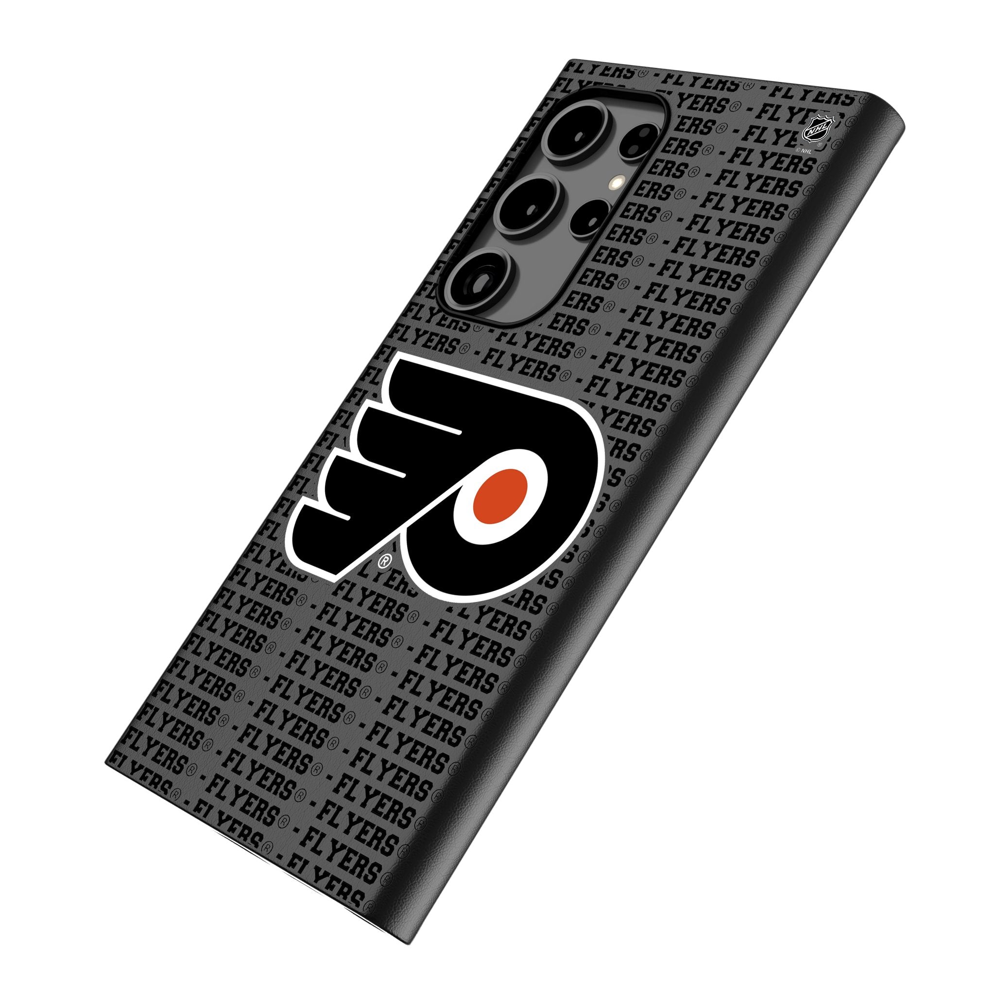Philadelphia Flyers Text Backdrop MagSafe Compatible Phone Case for Samsung Galaxy