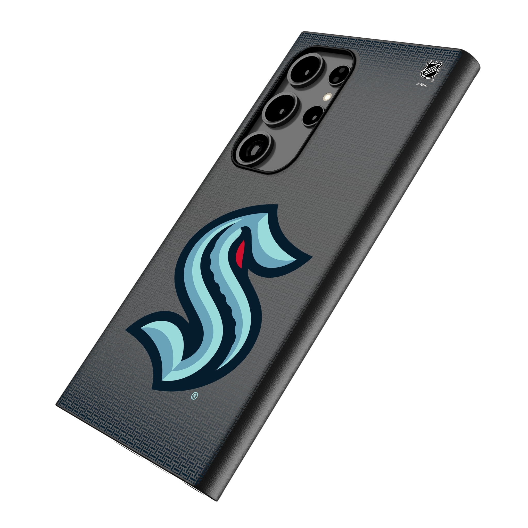Seattle Kraken Linen MagSafe Compatible Phone Case for Samsung Galaxy