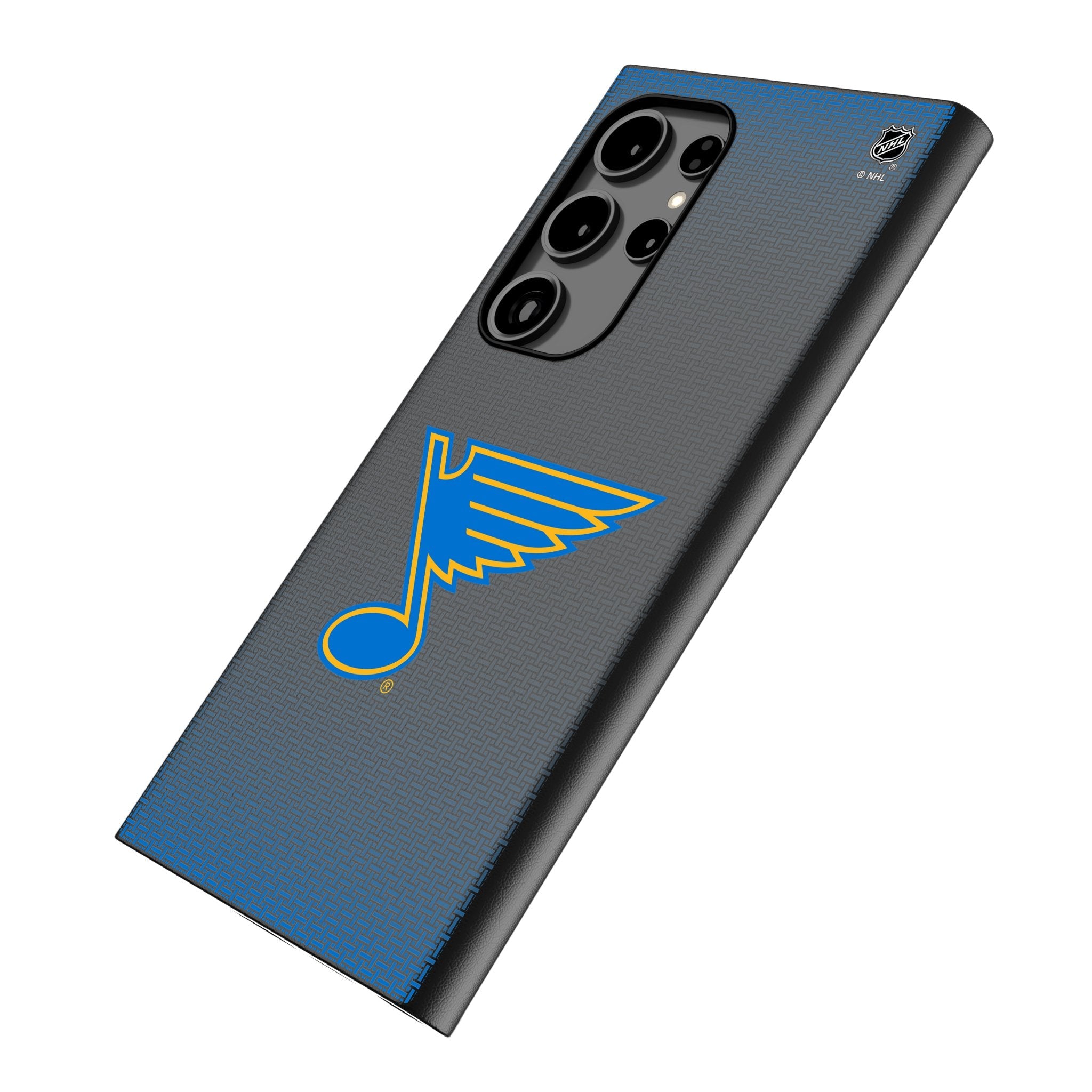 St. Louis Blues Linen MagSafe Compatible Phone Case for Samsung Galaxy