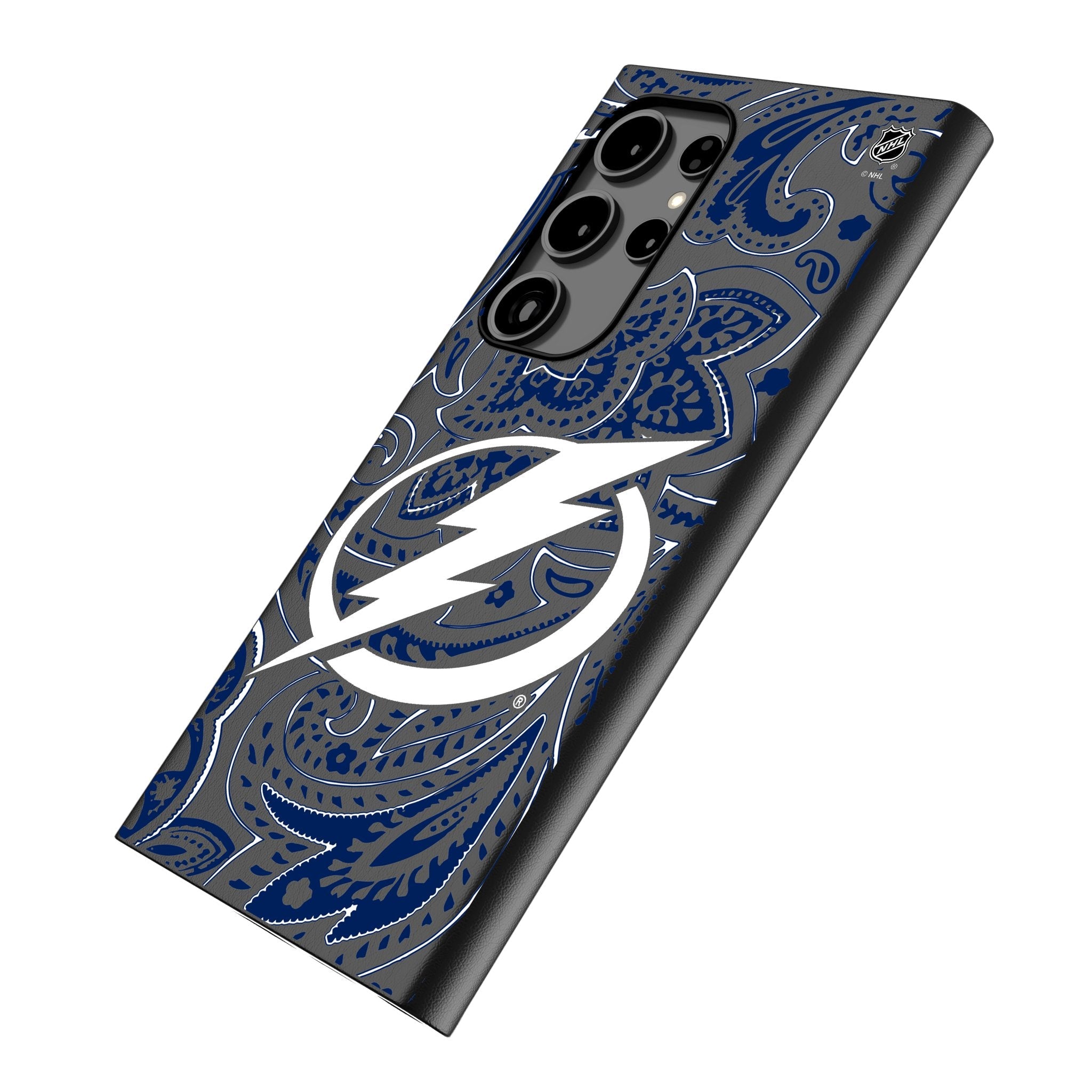 Tampa Bay Lightning Paisley MagSafe Compatible Phone Case for Samsung Galaxy