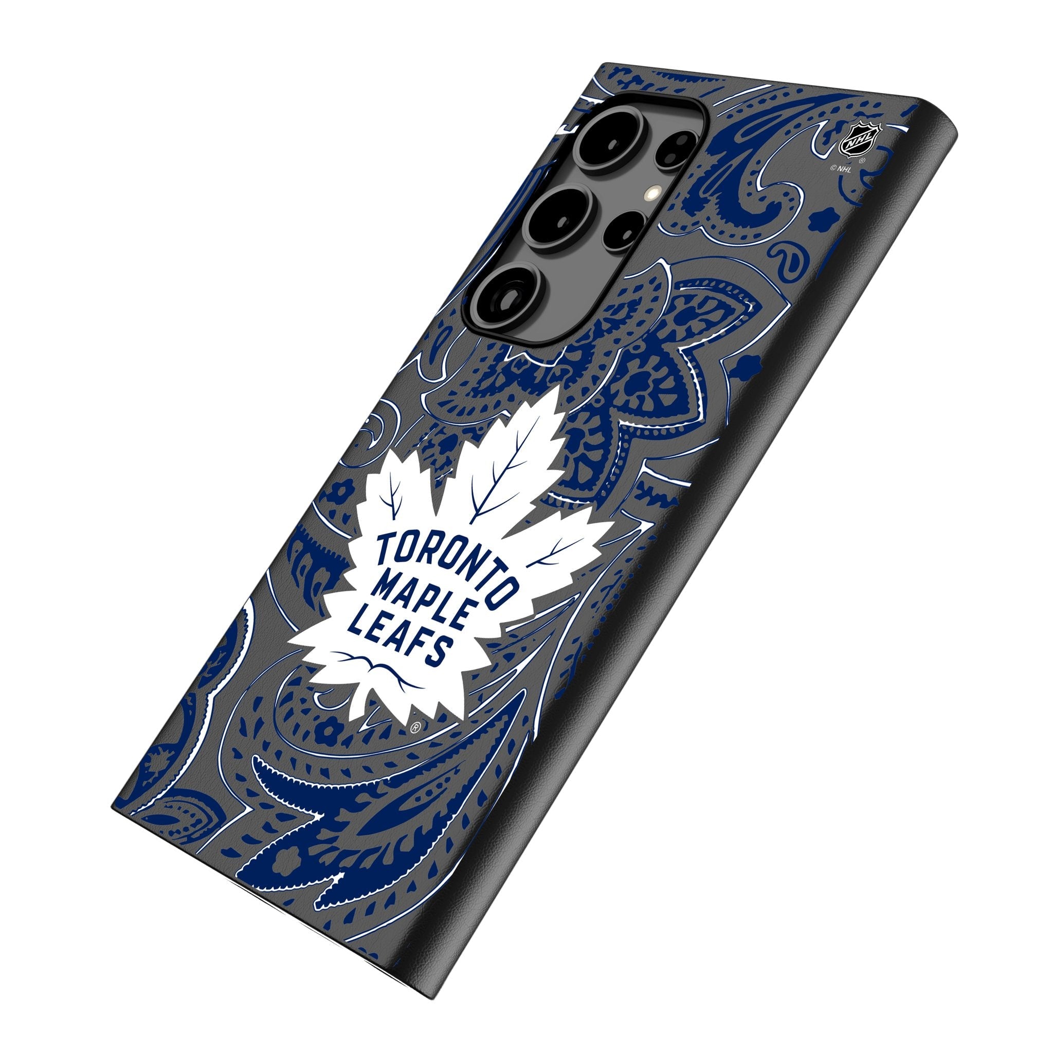 Toronto Maple Leafs Paisley MagSafe Compatible Phone Case for Samsung Galaxy