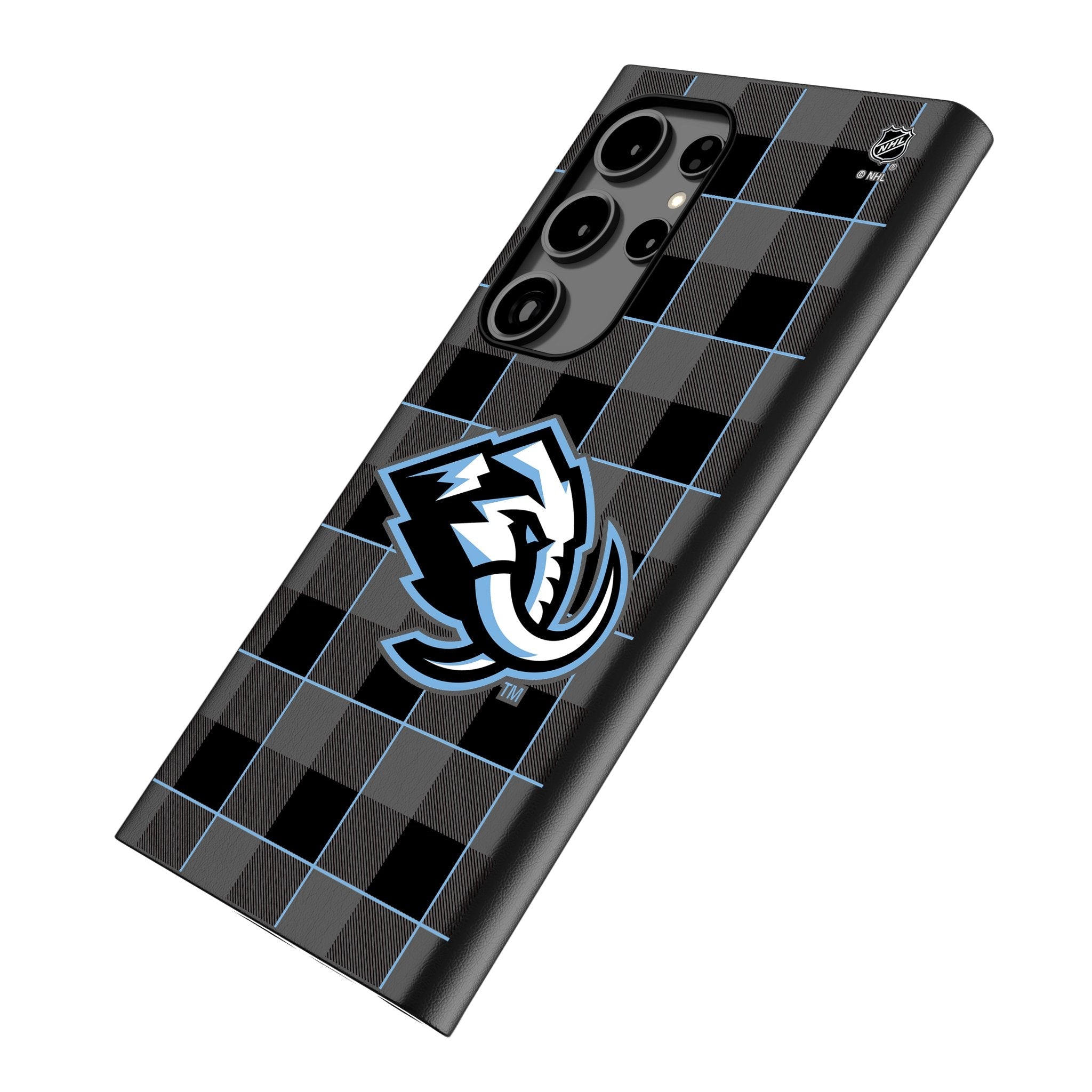 Utah Mammoth Plaid MagSafe Compatible Phone Case for Samsung Galaxy